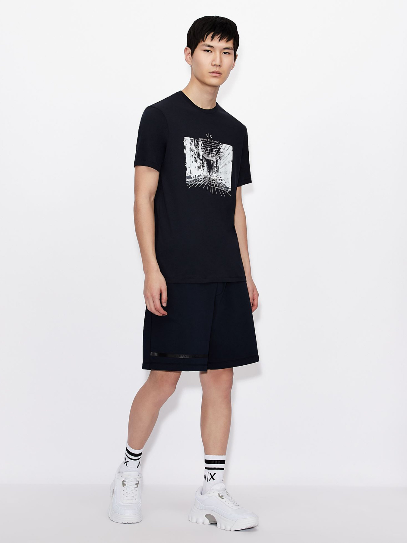 Футболки і поло Armani Exchange модель 3KZTFH-ZJH4Z-1510 Фото