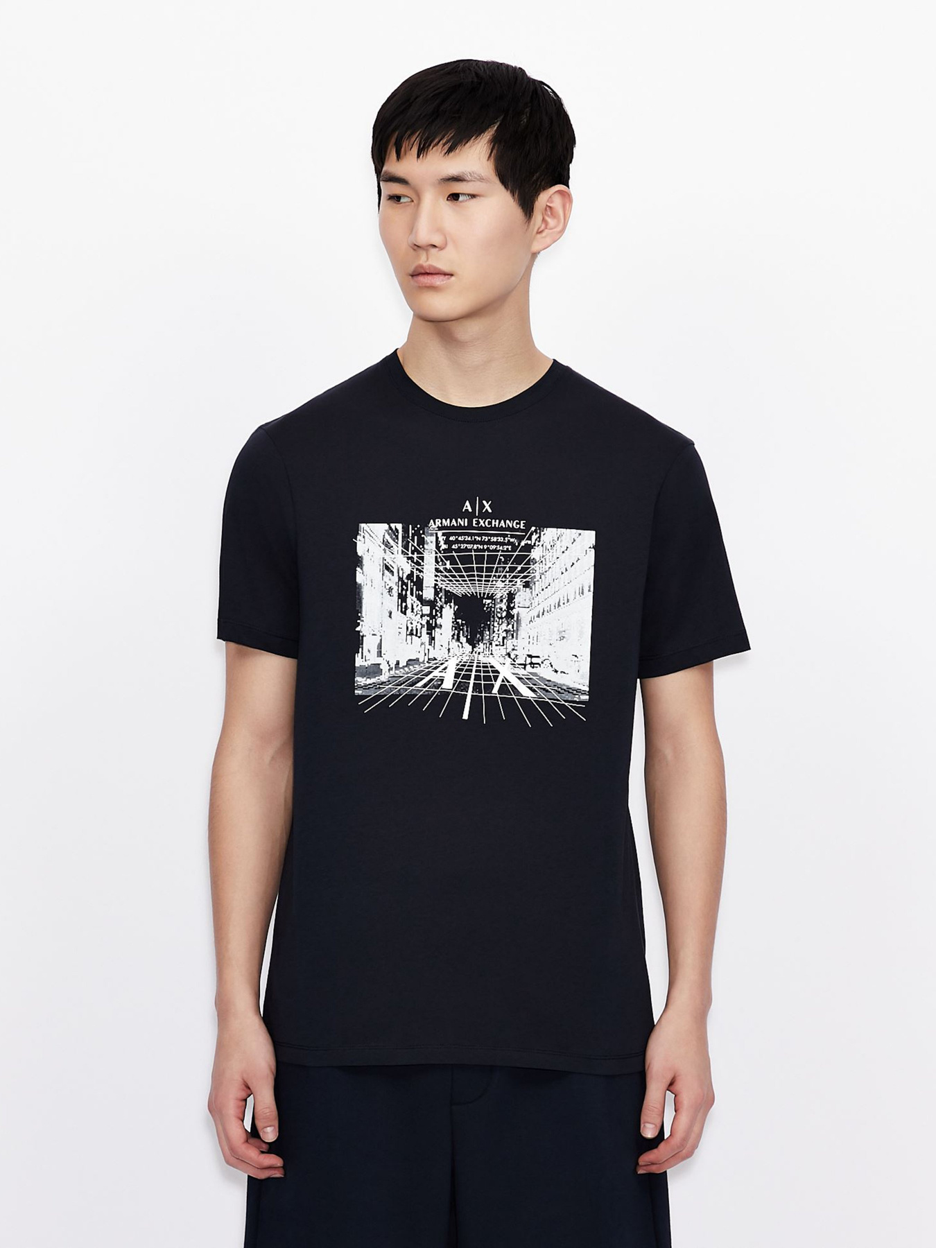 Футболки і поло Armani Exchange модель 3KZTFH-ZJH4Z-1510 Фото