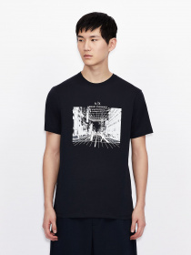 Футболки і поло Armani Exchange модель 3KZTFH-ZJH4Z-1510 Фото