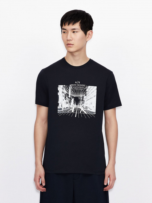 Футболки и поло Armani Exchange модель 3KZTFH-ZJH4Z-1510 Фото