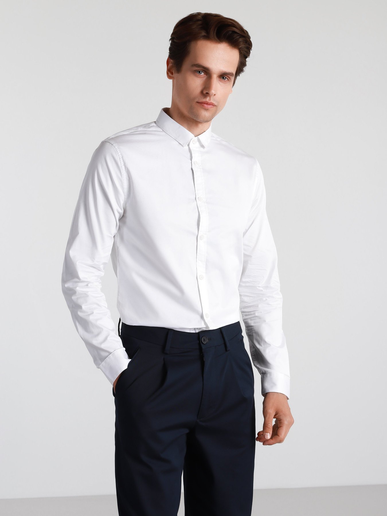 Сорочка повсякденна Armani Exchange модель 3KZC14-ZNAUZ-1100 Фото