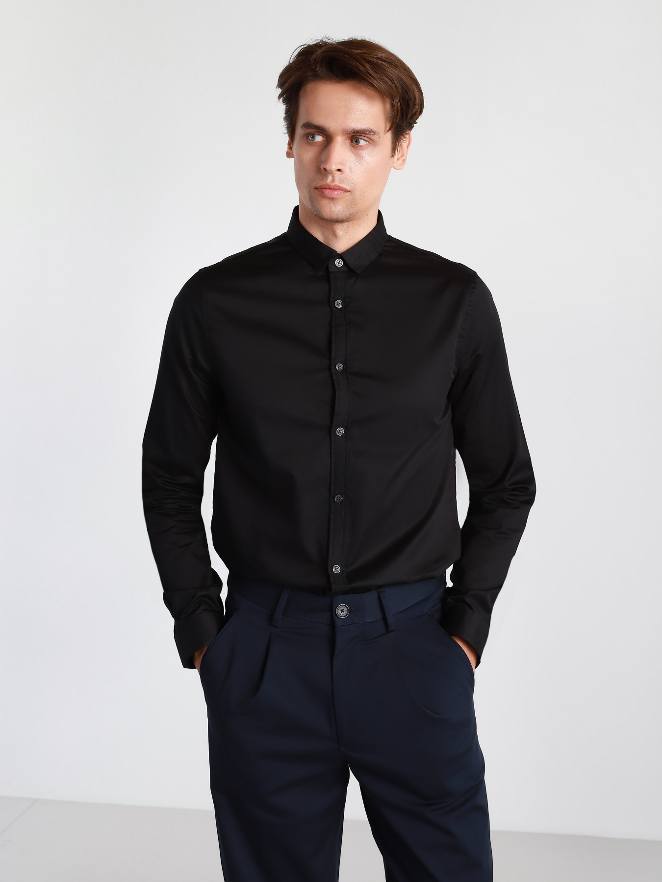 Рубашка повседневная Armani Exchange модель 3KZC14-ZNAUZ-1200 Фото