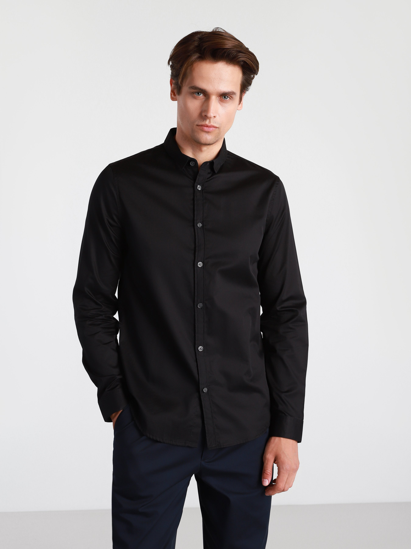 Рубашка повседневная Armani Exchange модель 3KZC14-ZNAUZ-1200 Фото