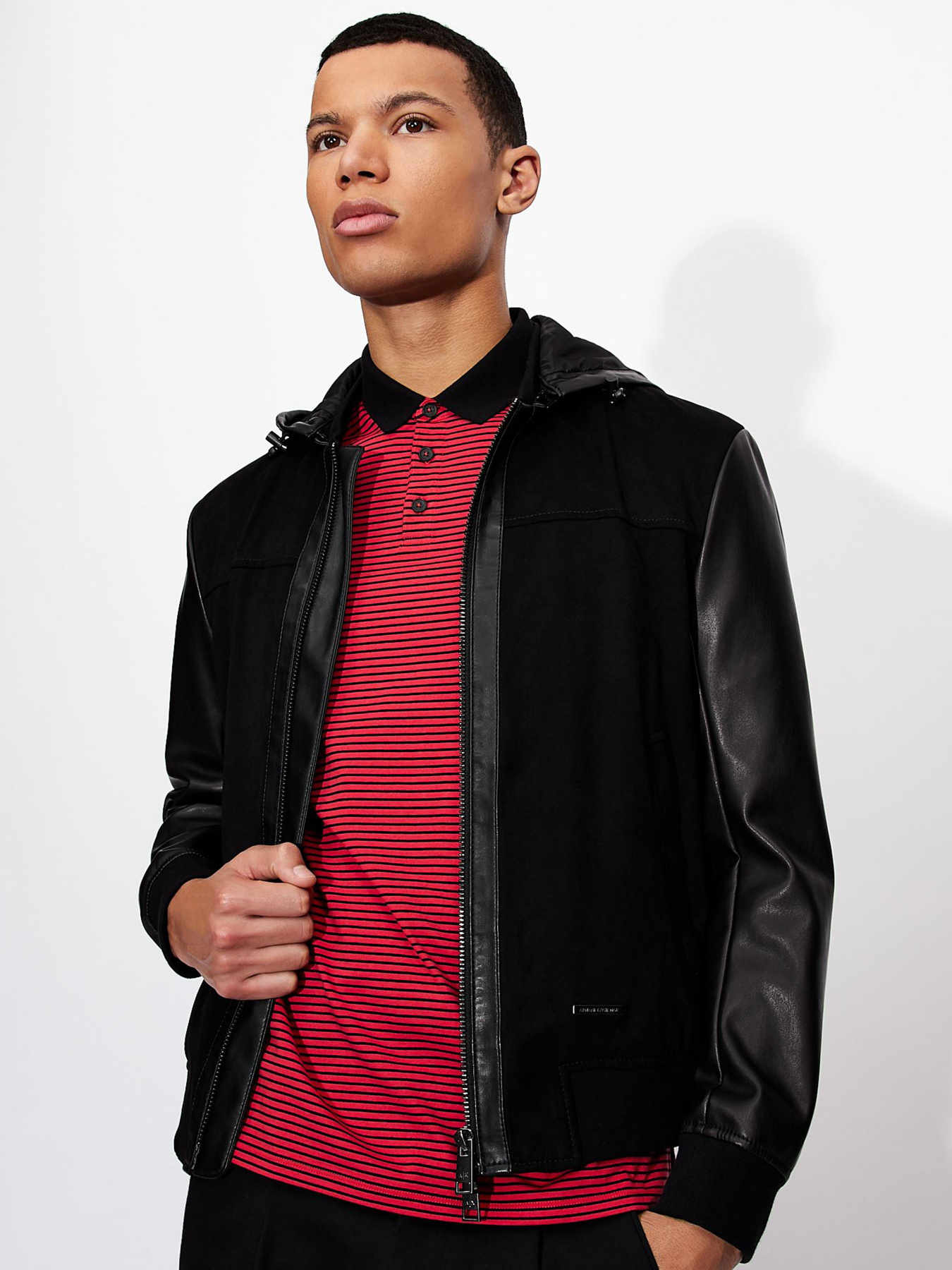 Поло Armani Exchange модель 3KZFFA-ZJ1DZ-0477 Фото