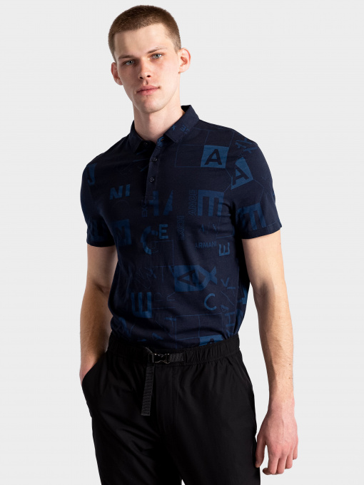 Поло Armani Exchange модель 3KZFFD-ZJH4Z-4531 Фото