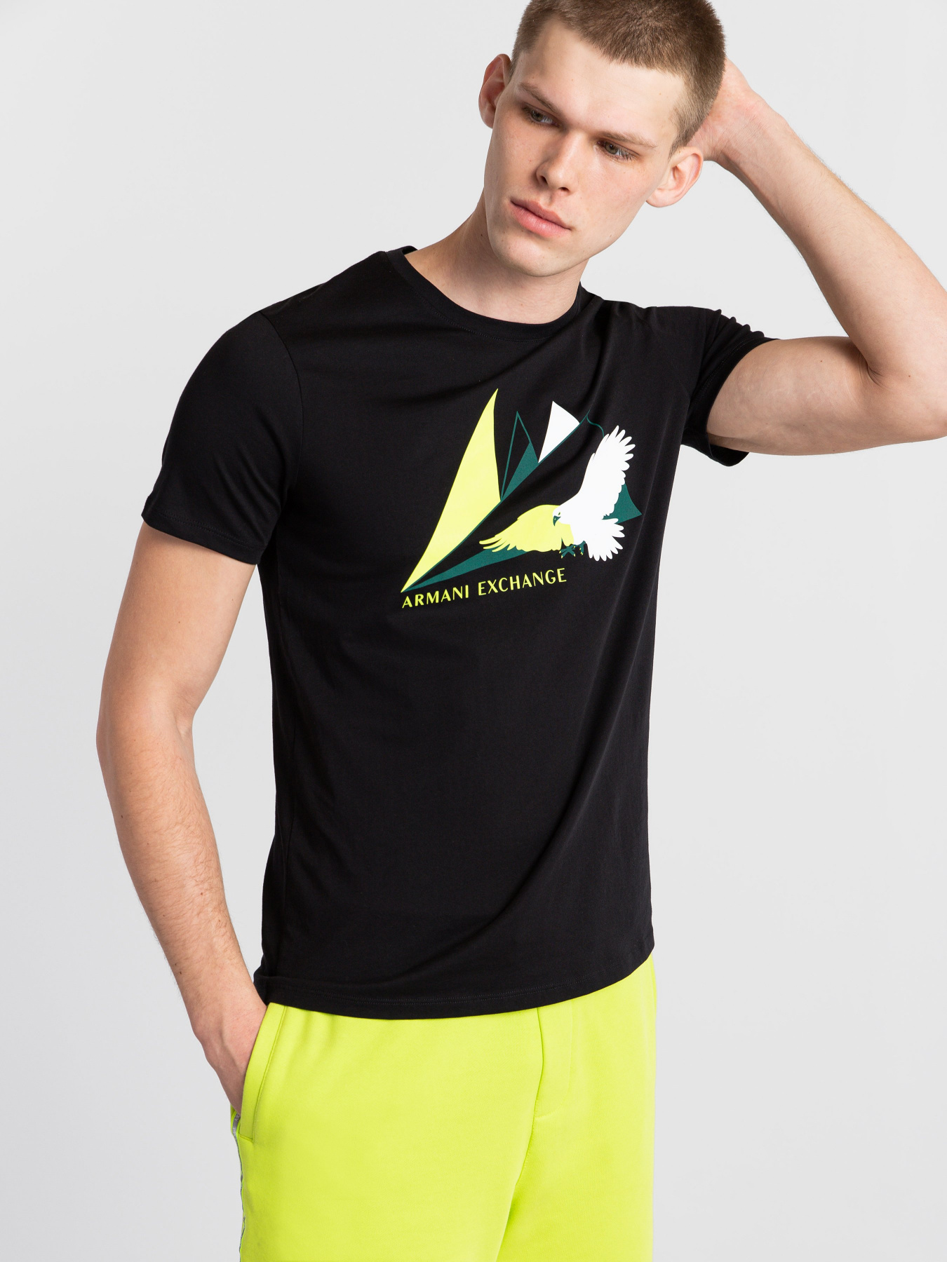 Футболка Armani Exchange модель 3KZTAS-ZJA5Z-1200 Фото