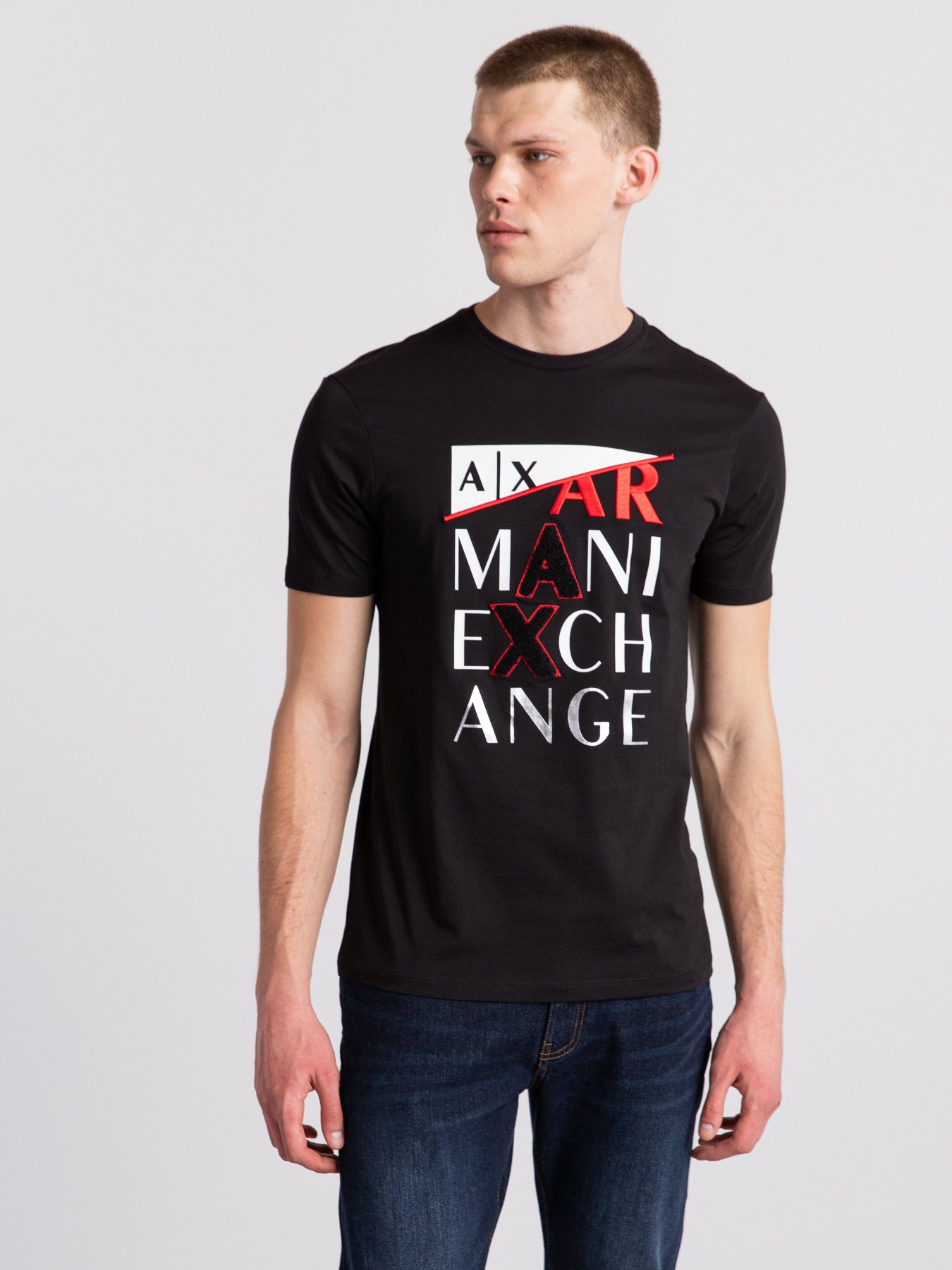 Футболки і поло Armani Exchange модель 3KZTFD-ZJBVZ-1200 Фото