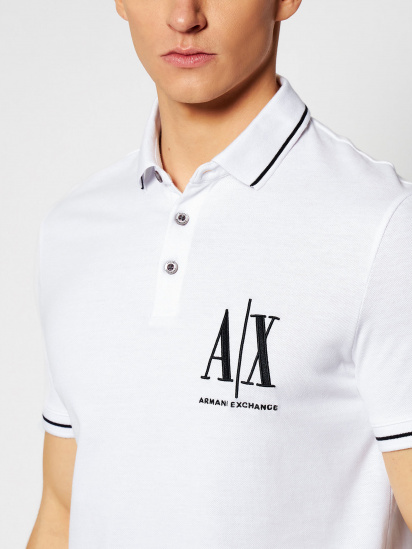 Поло Armani Exchange модель 8NZFPA-Z8M5Z-1100 — фото 3 - INTERTOP