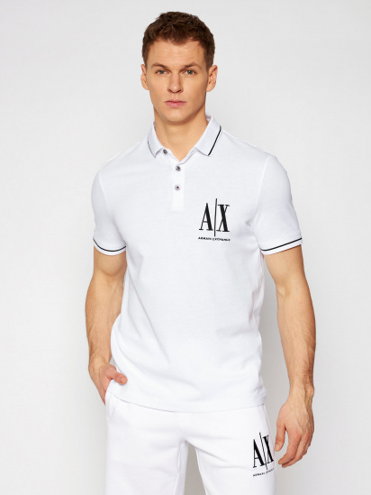Поло Armani Exchange модель 8NZFPA-Z8M5Z-1100 - фото