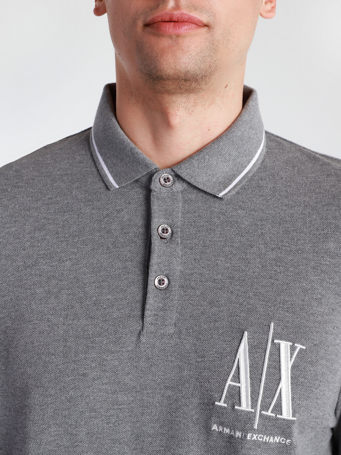 Поло Armani Exchange модель 8NZFPA-Z8M5Z-3930 Фото