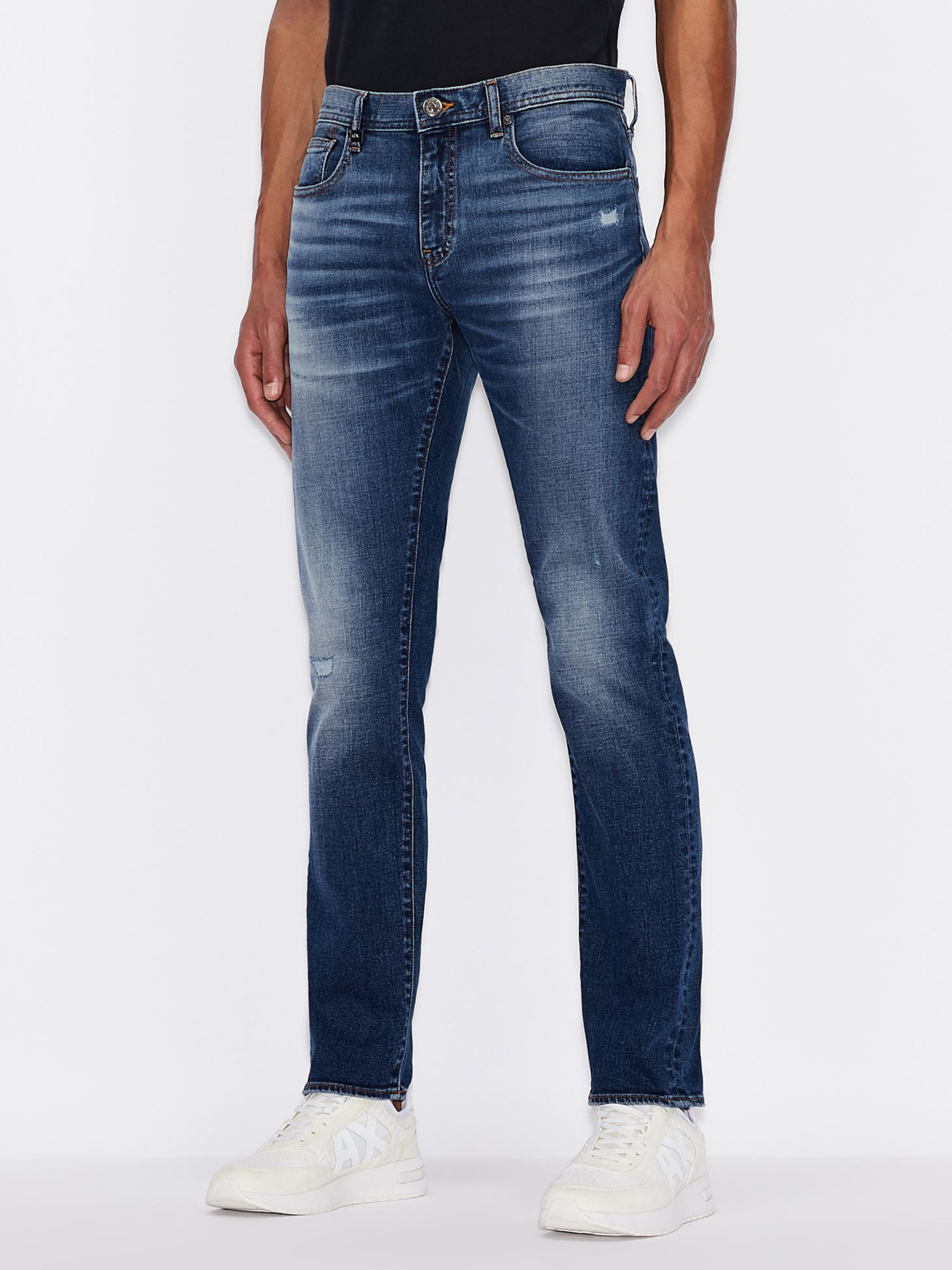 Зауженные джинсы Armani Exchange Slim модель 3KZJ13-Z1FNZ-1500 Фото