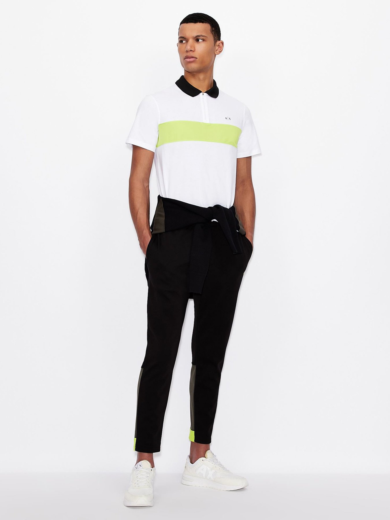 Поло Armani Exchange модель 3KZFAF-ZJKVZ-4178 Фото