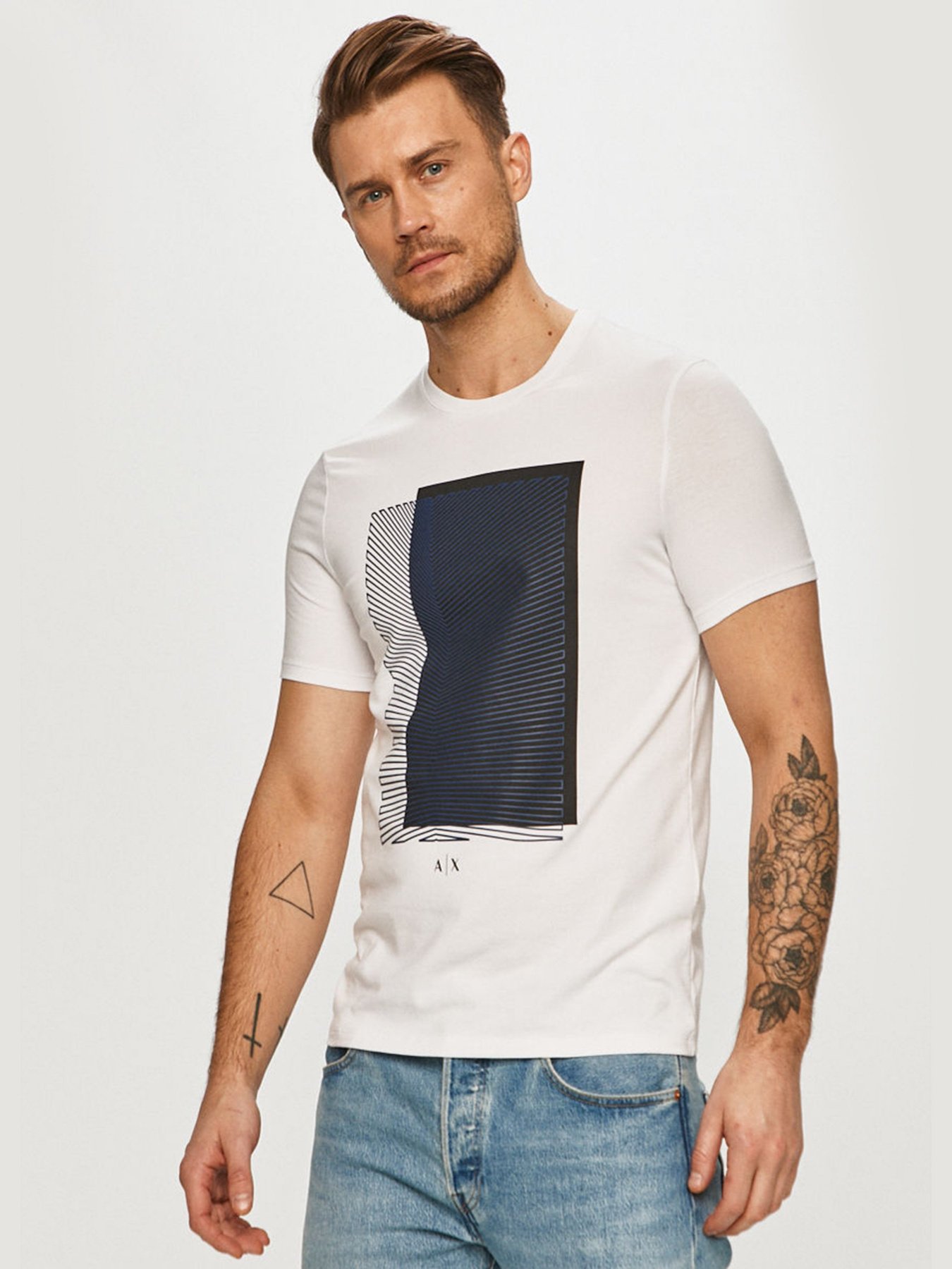 Футболки и поло Armani Exchange модель 3KZTFQ-ZJS1Z-1100 Фото