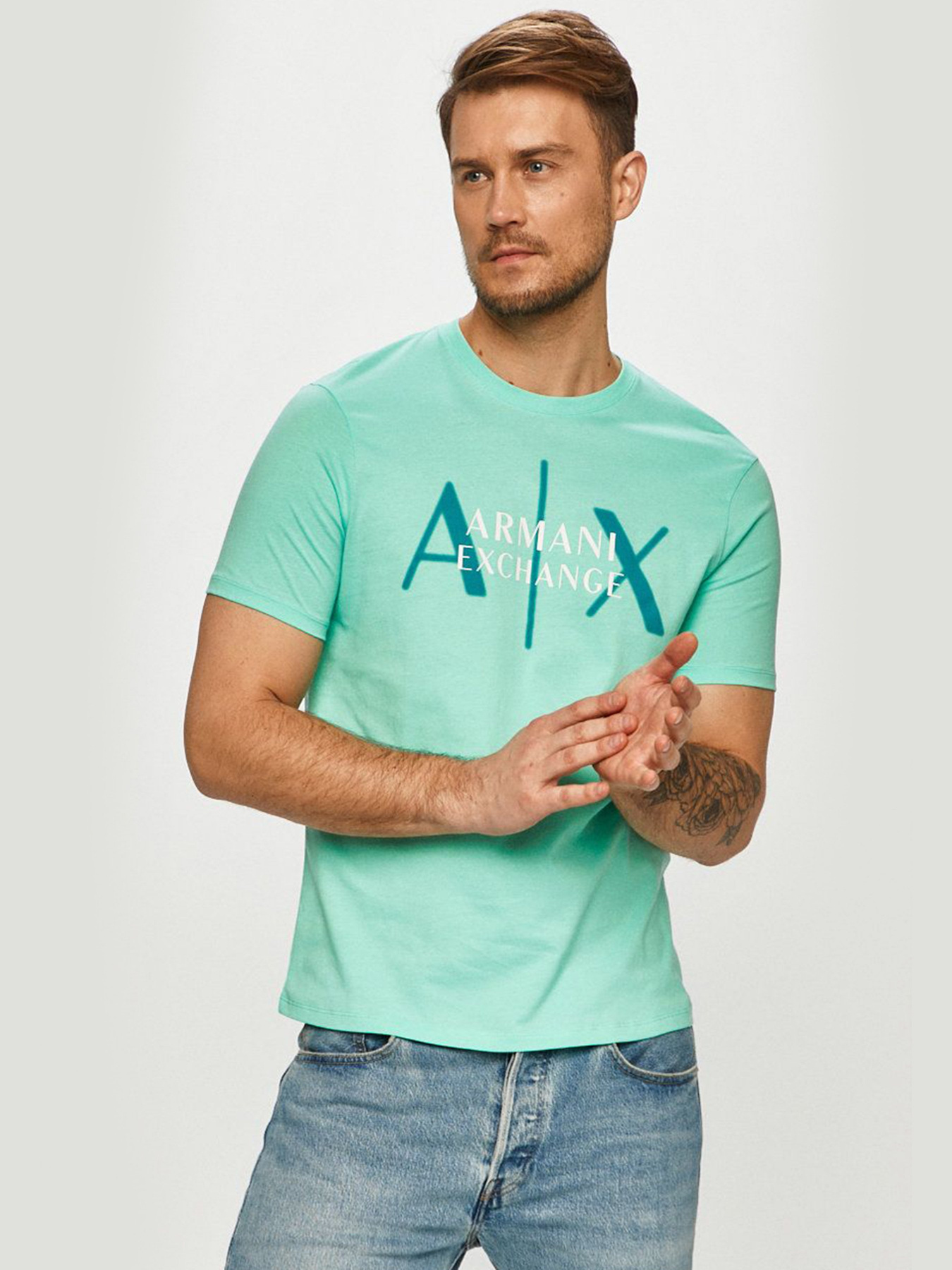 Футболки и поло Armani Exchange модель 3KZTGN-ZJ7PZ-1856 Футболки и поло Armani Exchange модель 3KZTGN-ZJ7PZ-1856 Фото