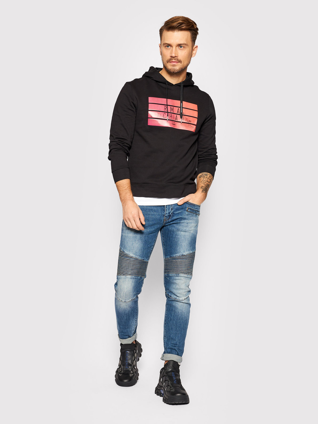 Худі Armani Exchange модель 6HZMFR-ZJ1PZ-1200 Фото