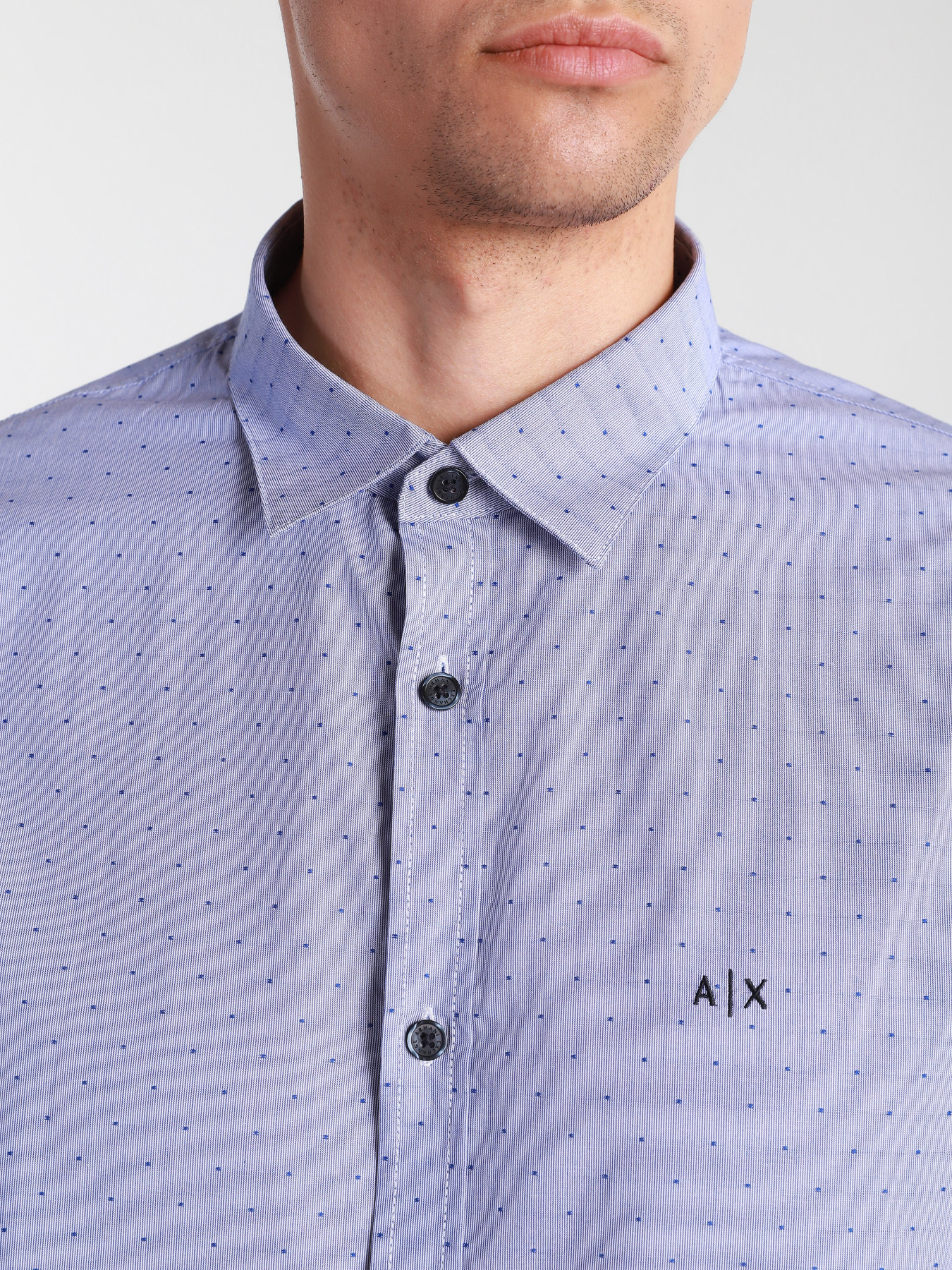 Рубашка повседневная Armani Exchange модель 3KZC65-ZNRXZ-6503 Фото