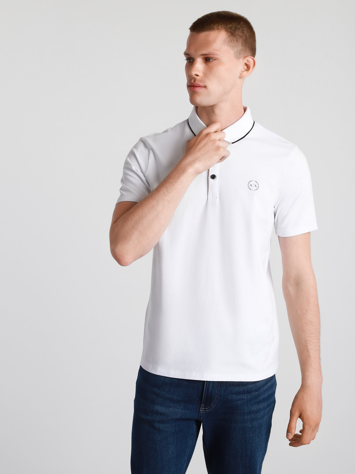 Поло Armani Exchange модель 8NZF70-Z8M9Z-1100 Фото