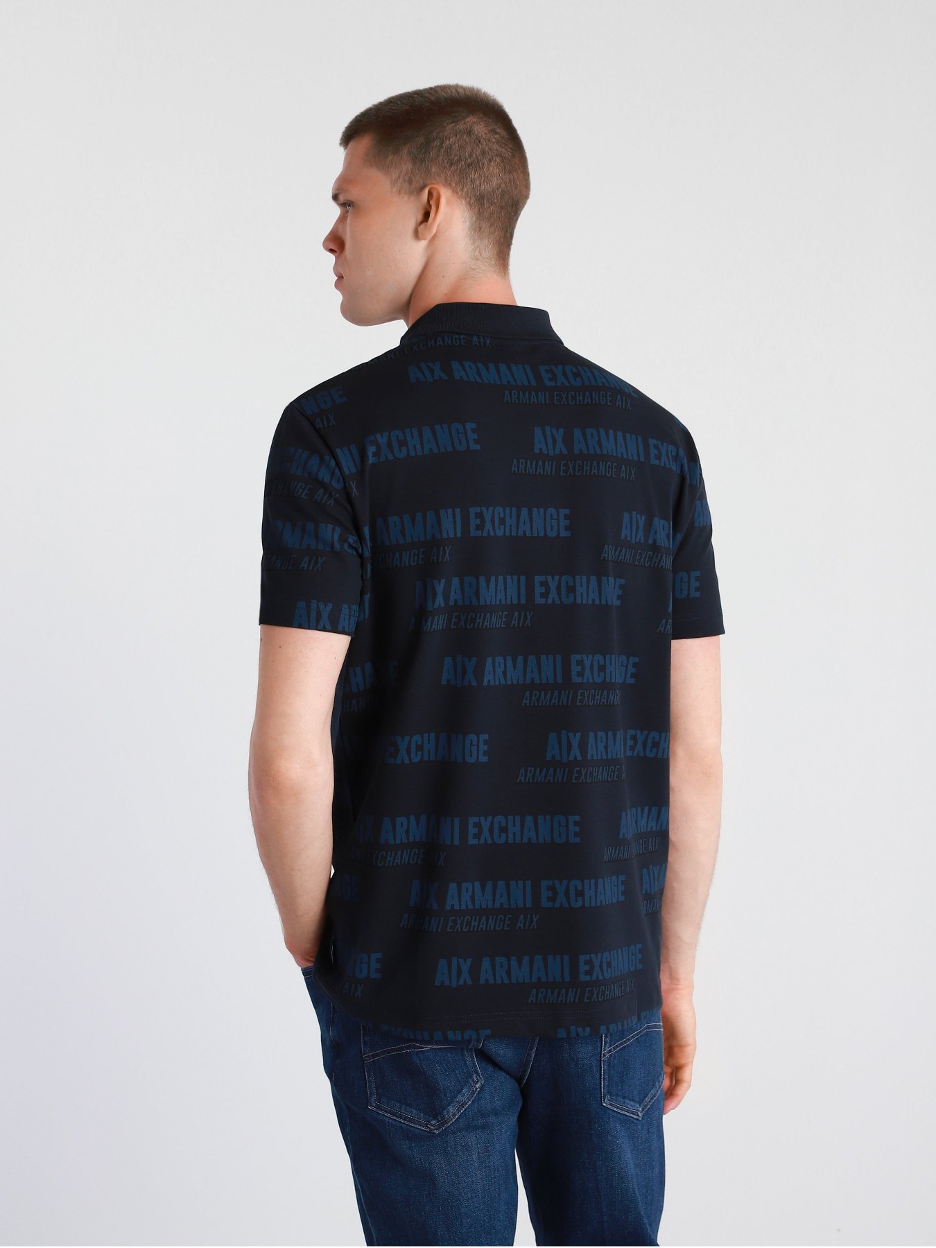 Поло Armani Exchange модель 3KZFAE-ZJ7YZ-2504 Фото