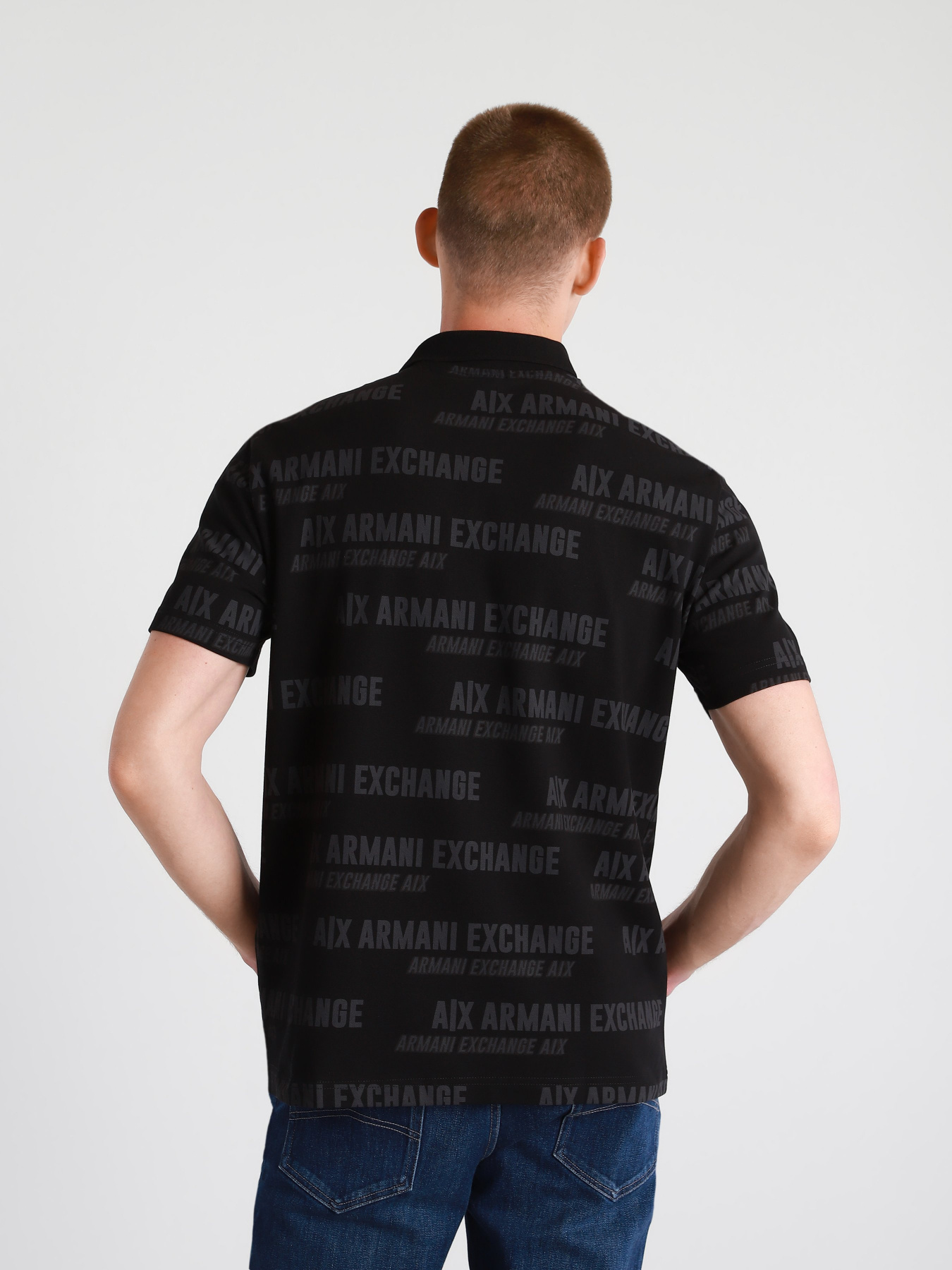 Поло Armani Exchange модель 3KZFAE-ZJ7YZ-6238 Фото