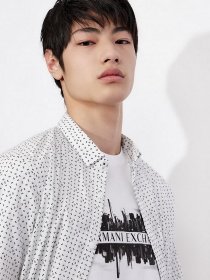 Футболка Armani Exchange модель 6KZTAE-ZJ5LZ-1100 Фото