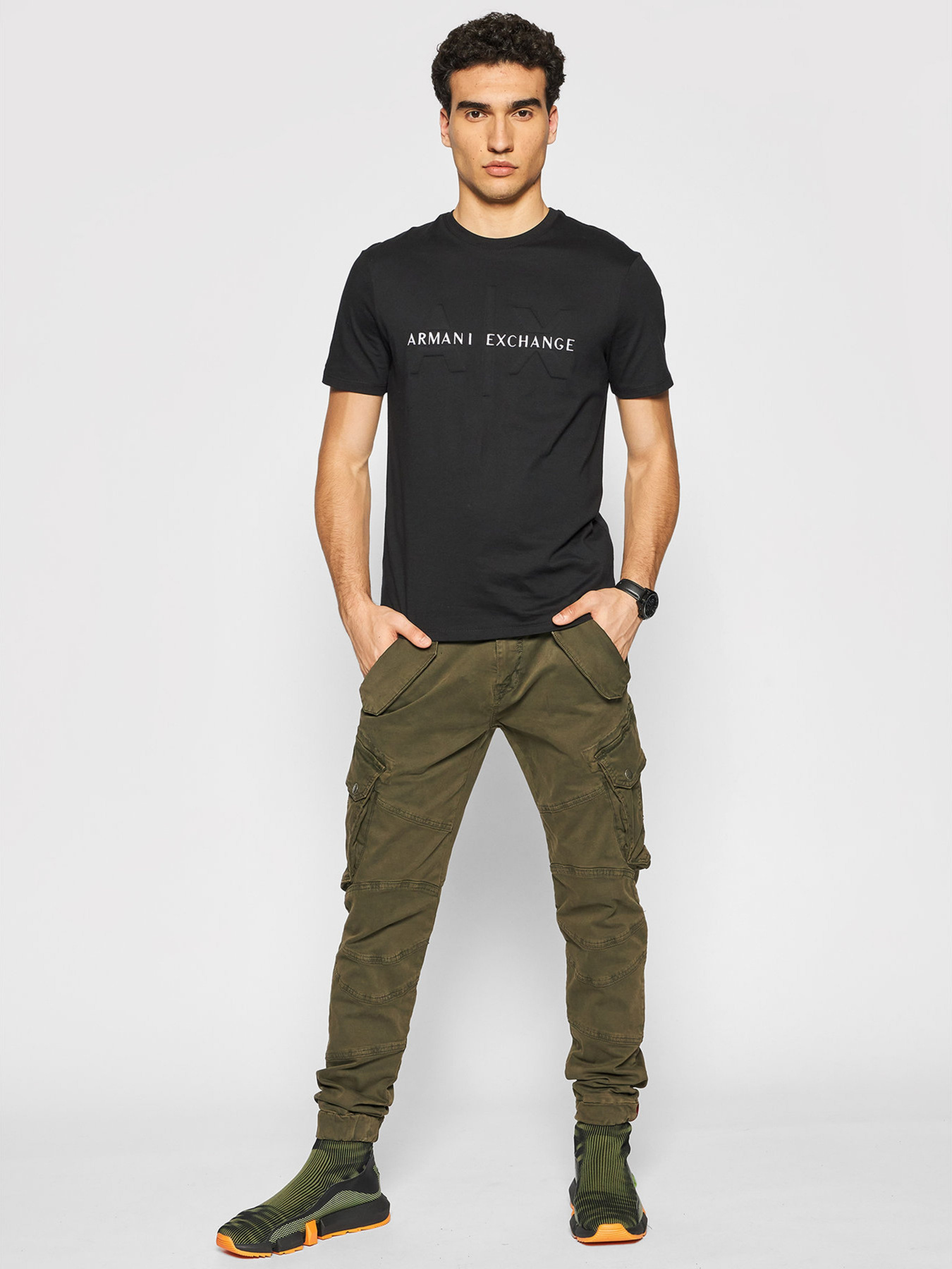 Футболки и поло Armani Exchange модель 6KZTBQ-ZJV5Z-1200 Фото