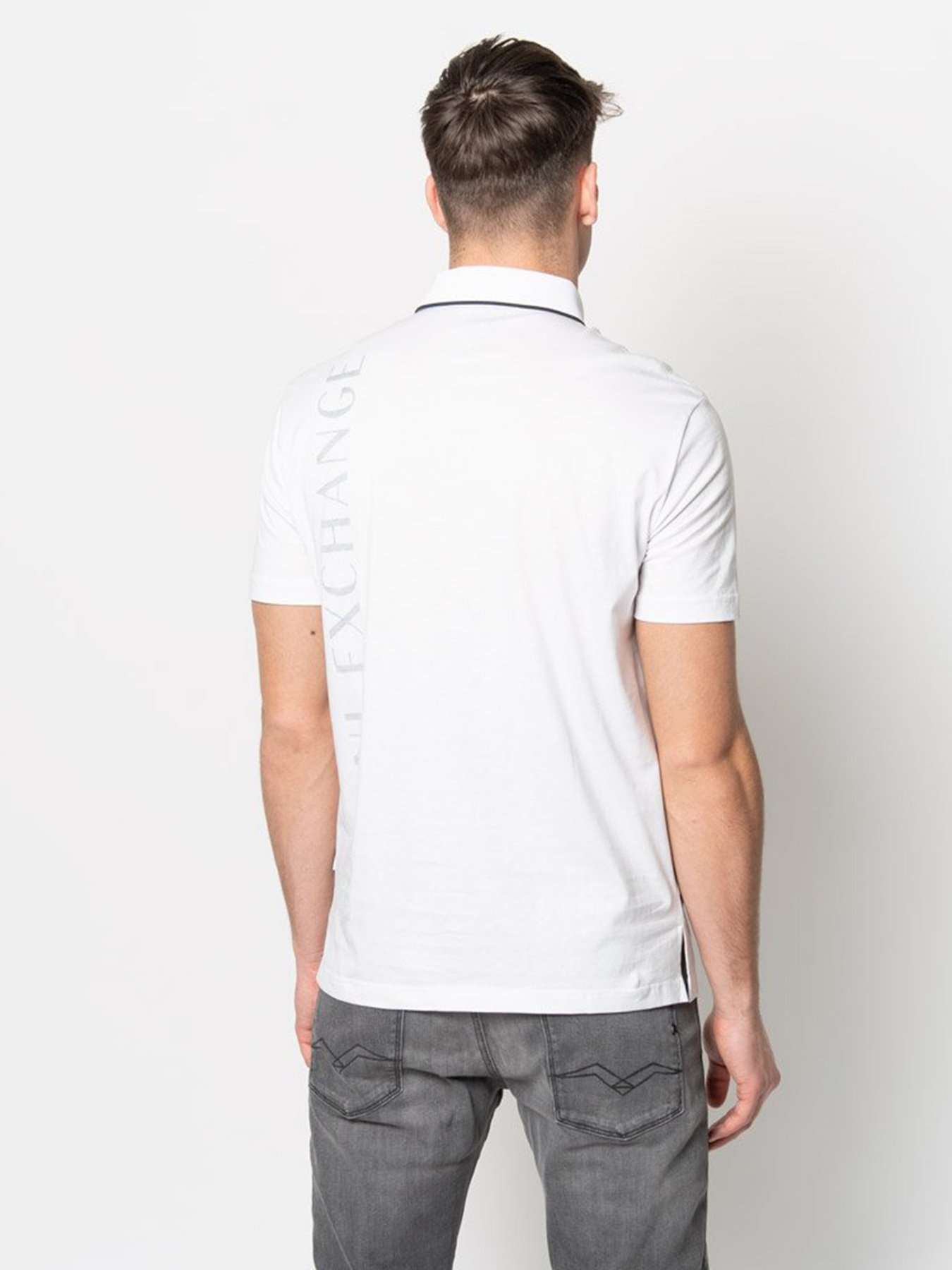 Поло Armani Exchange модель 3KZFFT-ZJ2ZZ-1100 Фото