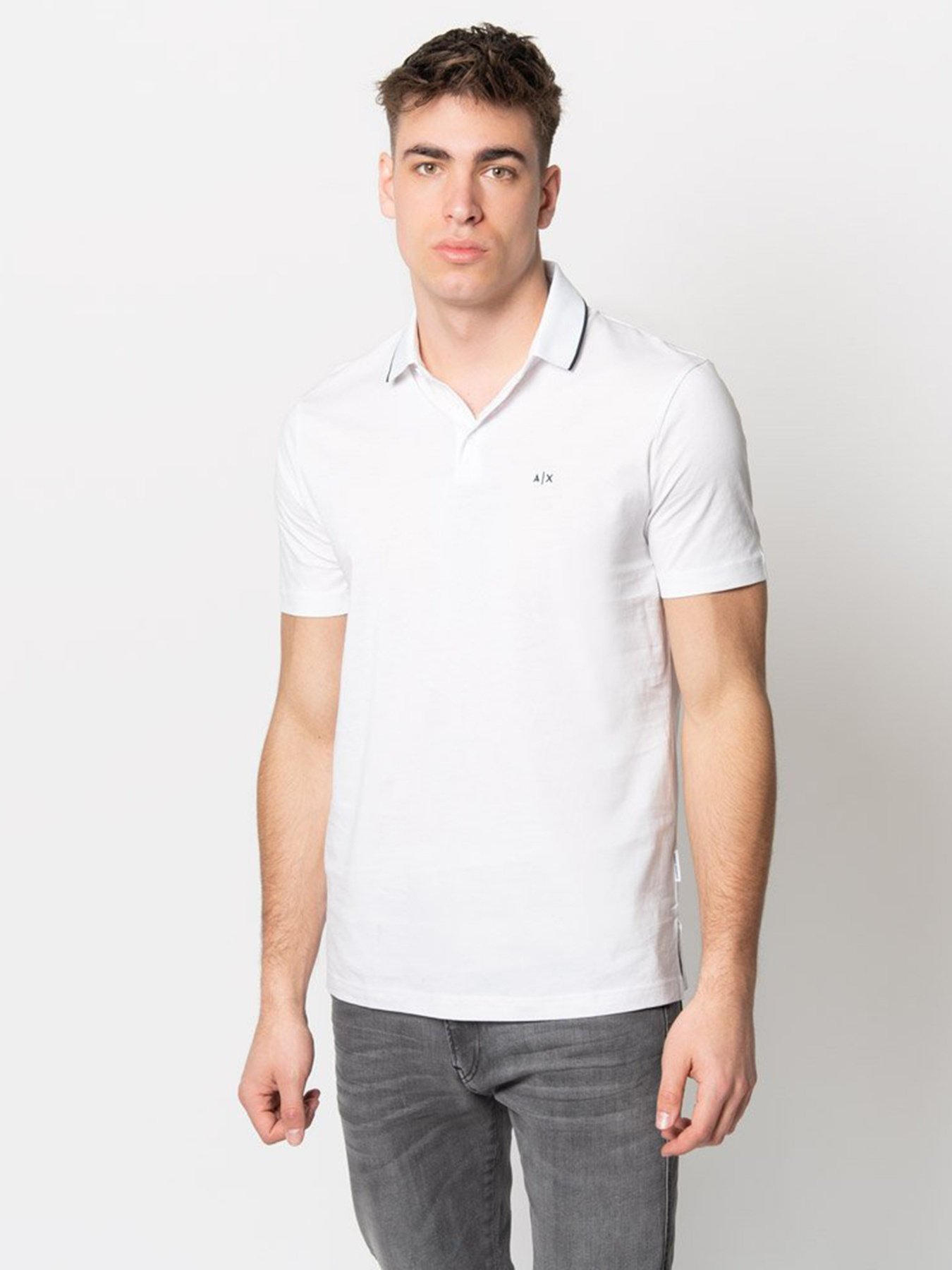 Поло Armani Exchange модель 3KZFFT-ZJ2ZZ-1100 Фото