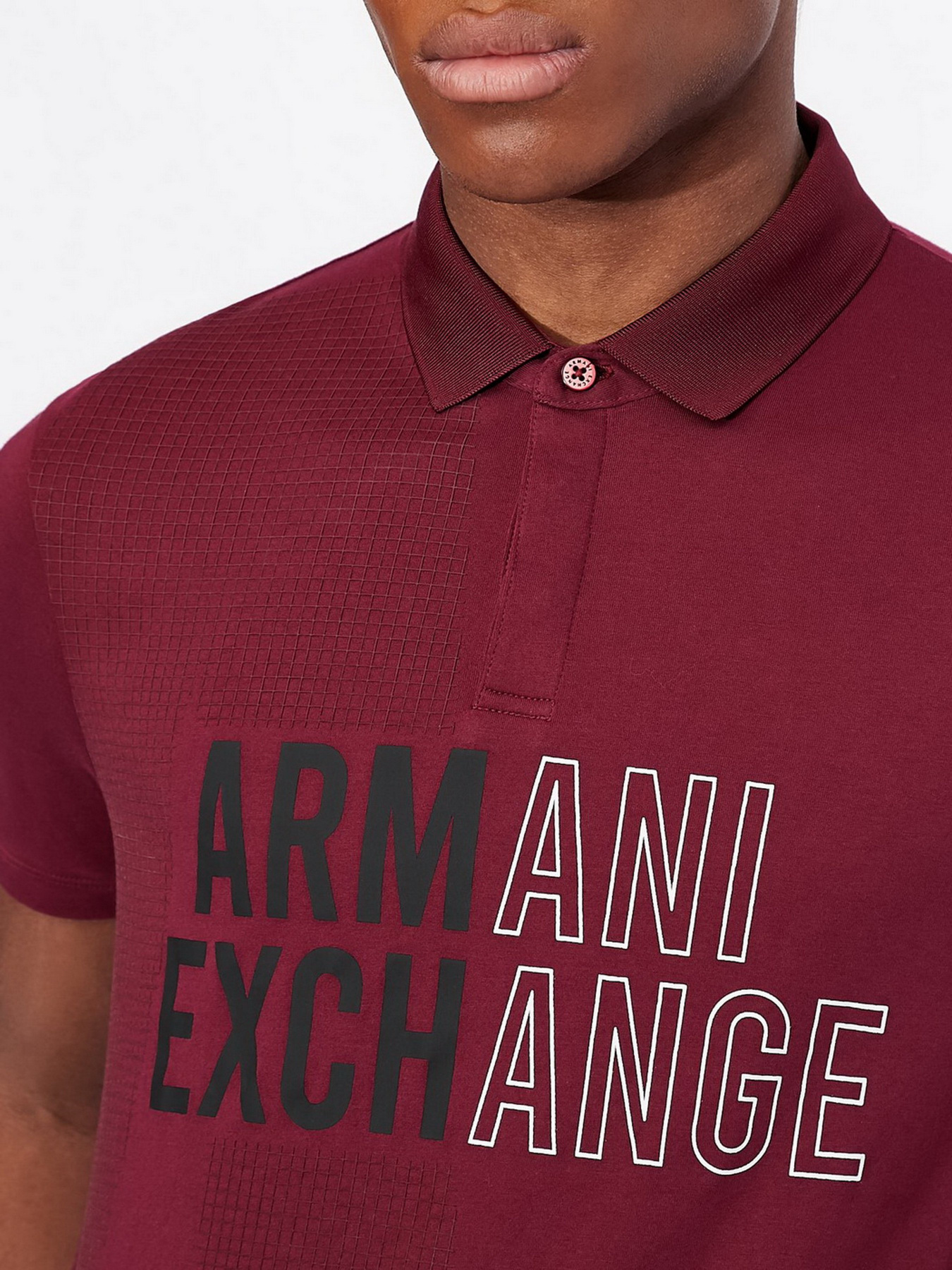 Поло Armani Exchange модель 6KZFFA-ZJBVZ-6452 Фото