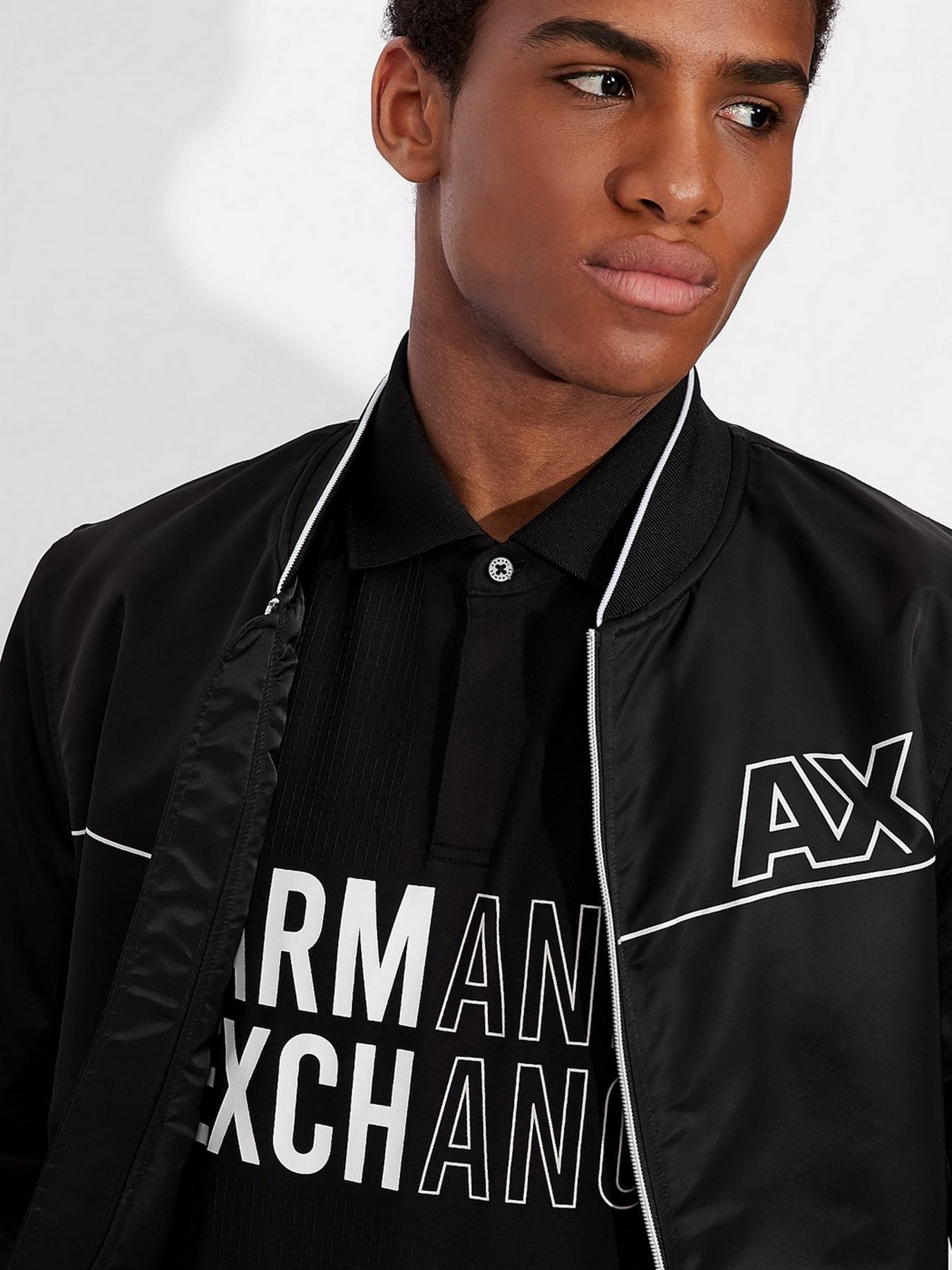 Поло Armani Exchange модель 6KZFFA-ZJBVZ-9217 Фото