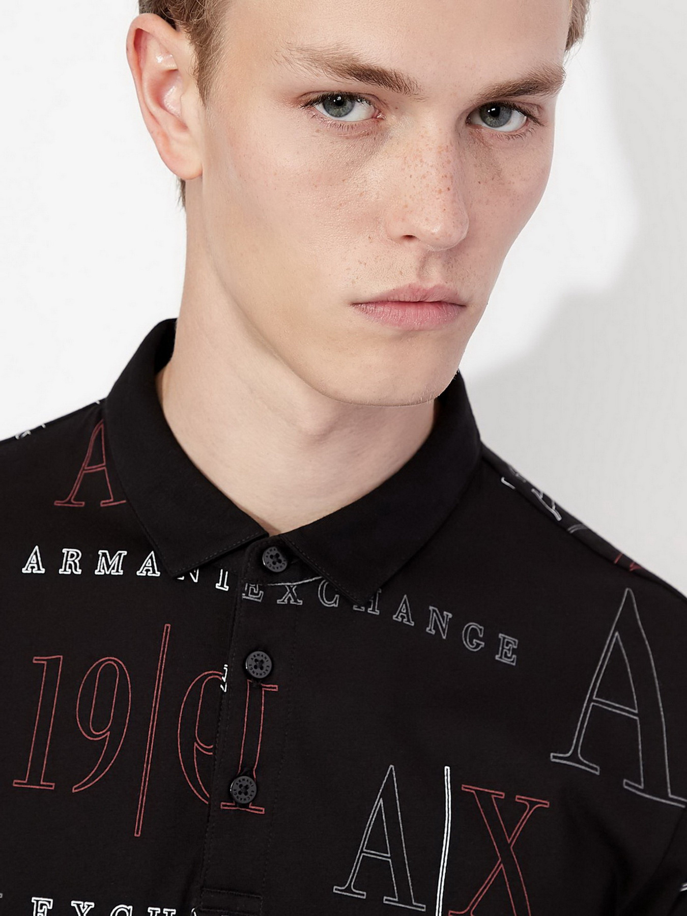 Поло Armani Exchange модель 6KZFFD-ZJH4Z-2235 Фото