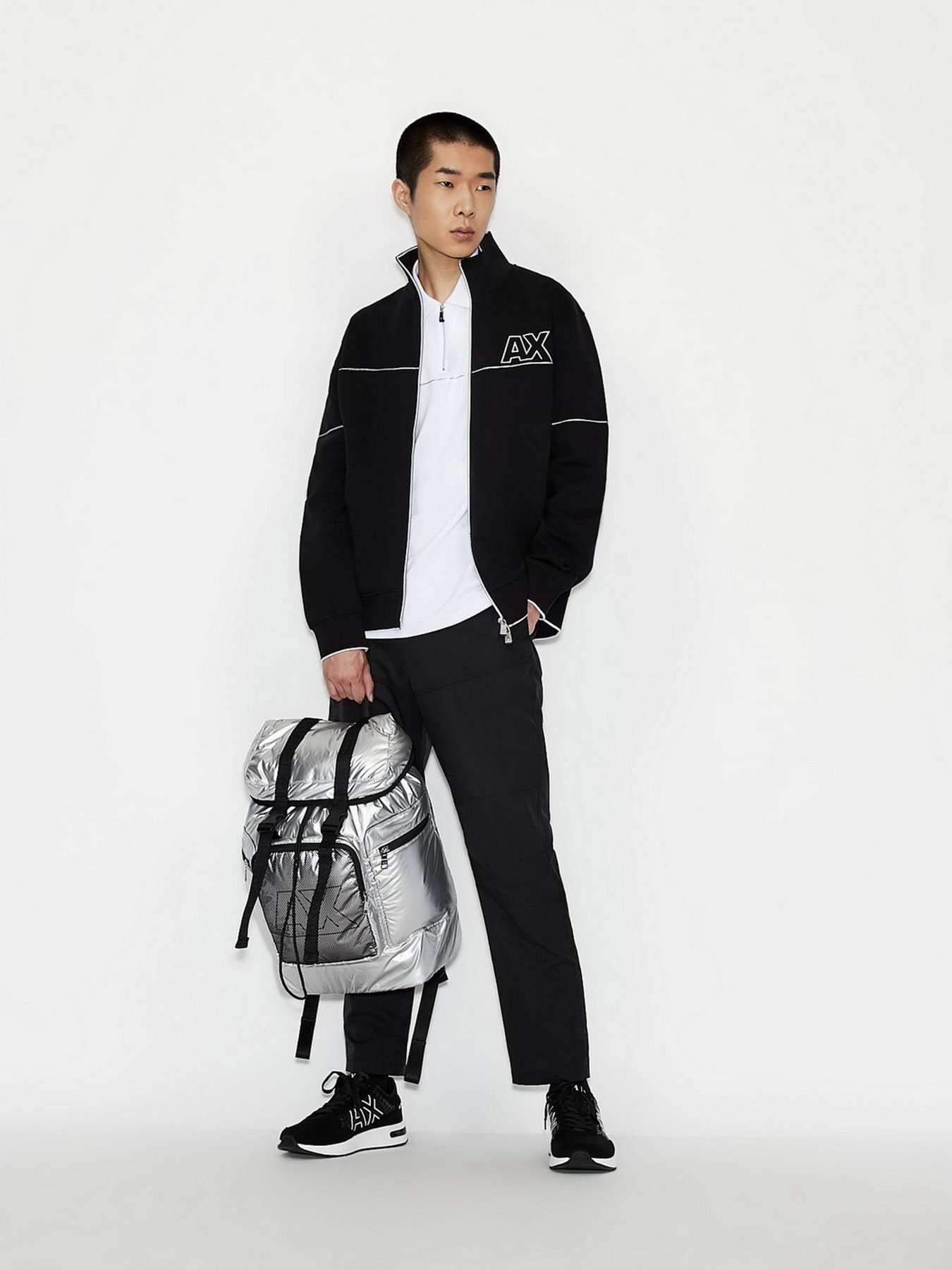 Поло Armani Exchange модель 6KZFFE-ZJ1VZ-1100 Фото