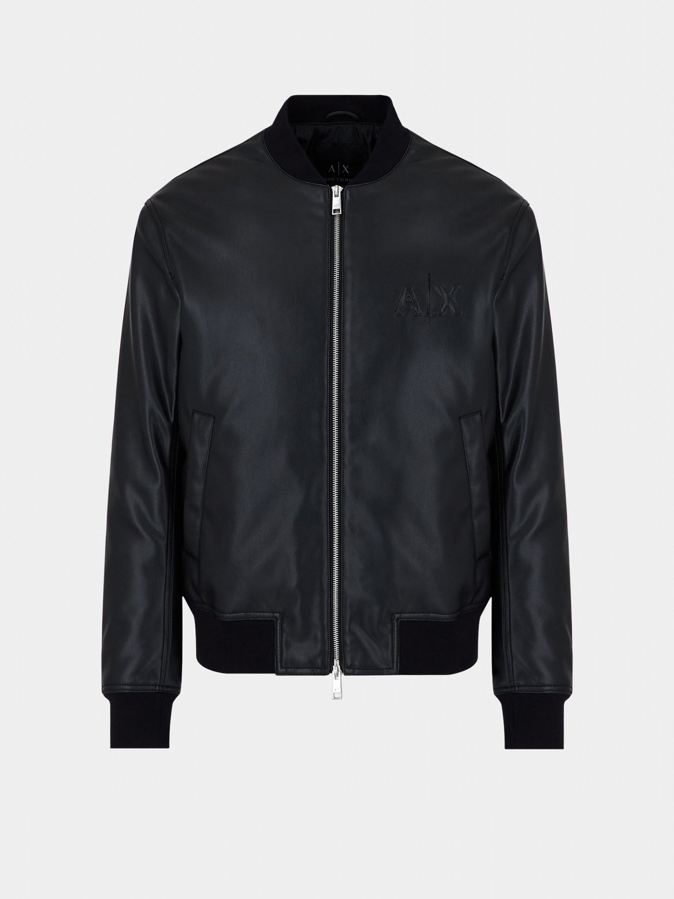 Куртка кожаная Armani Exchange модель 6KZB03-ZNHWZ-1200 Фото