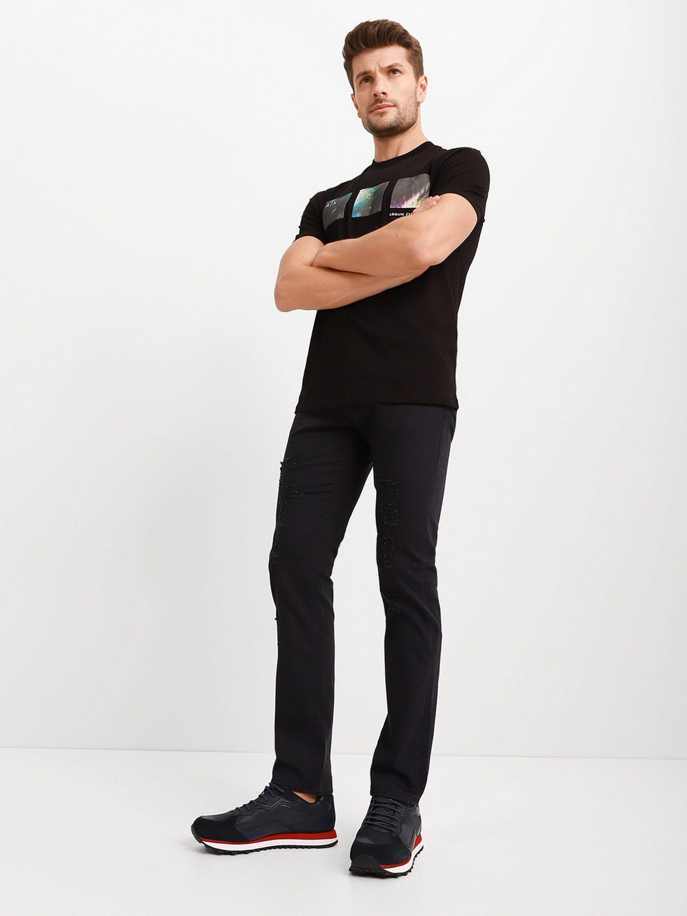 Прямые джинсы Armani Exchange Slim модель 6KZJ13-Z1AAZ-1510 Фото