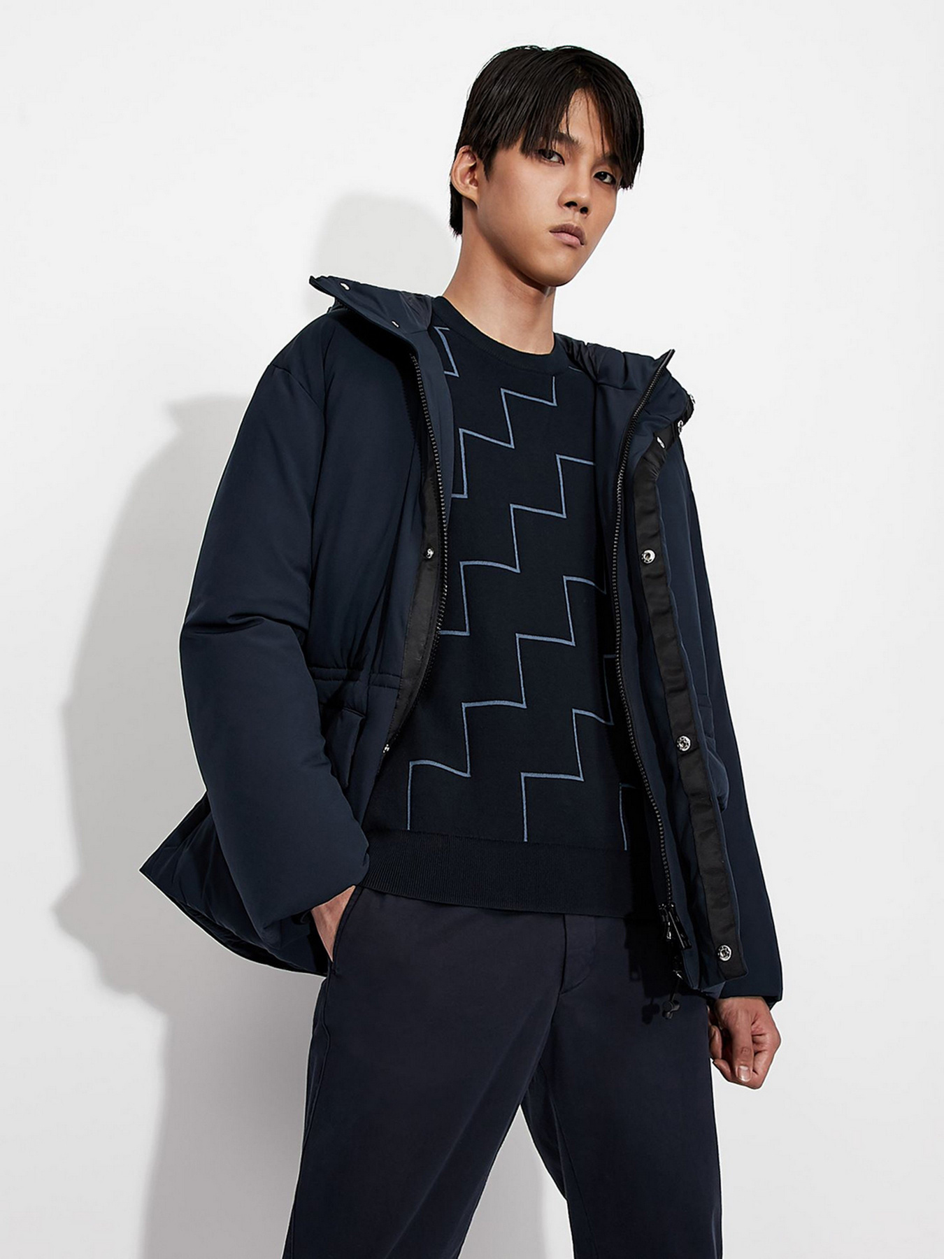 Зимняя куртка Armani Exchange модель 6KZK05-ZNICZ-1510 Зимняя куртка Armani Exchange модель 6KZK05-ZNICZ-1510 Фото