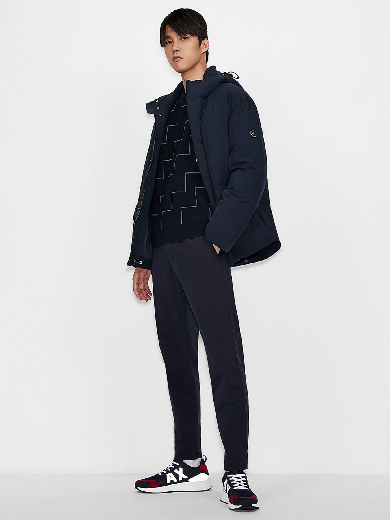 Зимняя куртка Armani Exchange модель 6KZK05-ZNICZ-1510 Зимняя куртка Armani Exchange модель 6KZK05-ZNICZ-1510 Фото