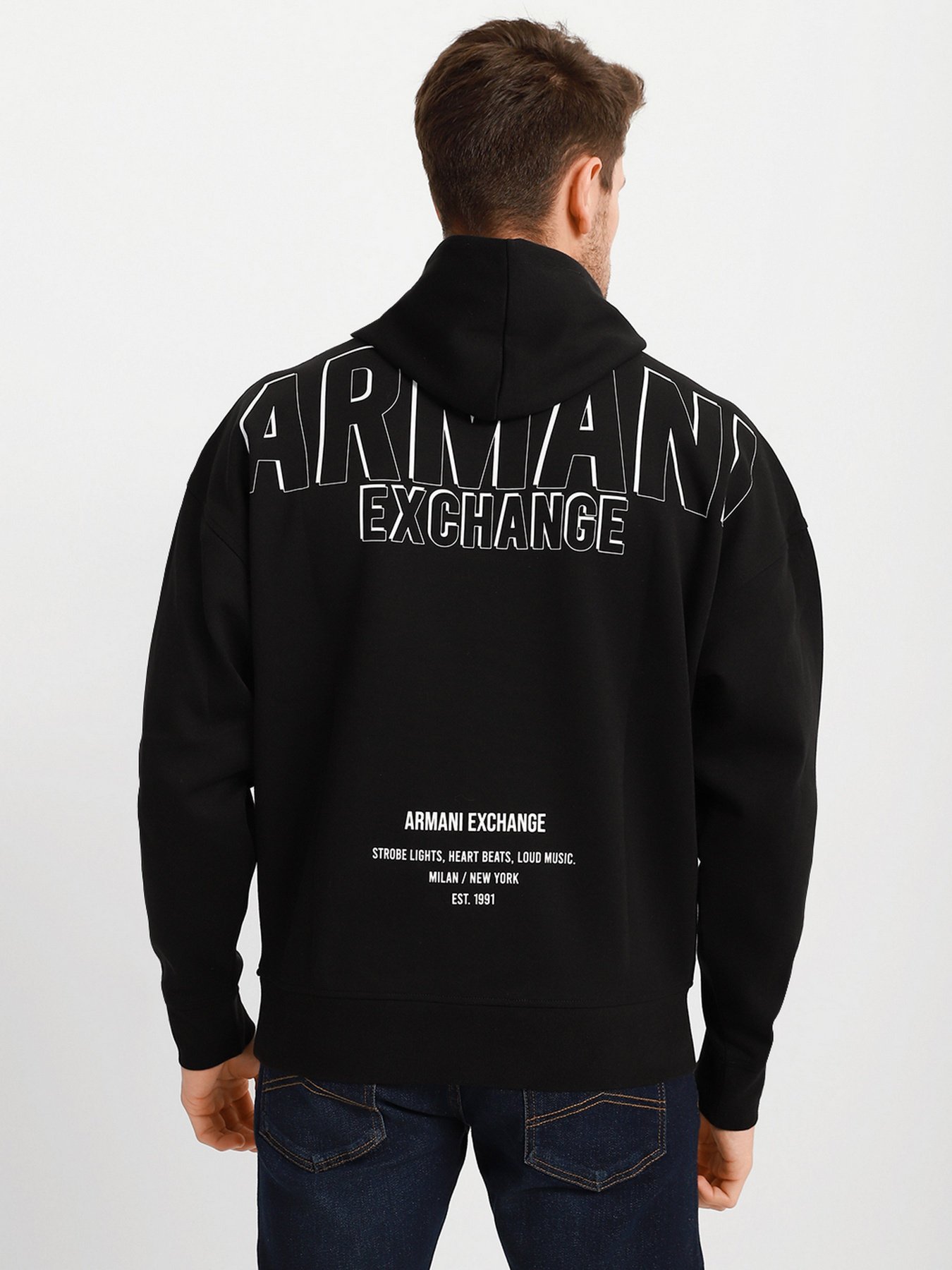 Худи Armani Exchange модель 6KZMGF-ZJ5GZ-1200 Фото