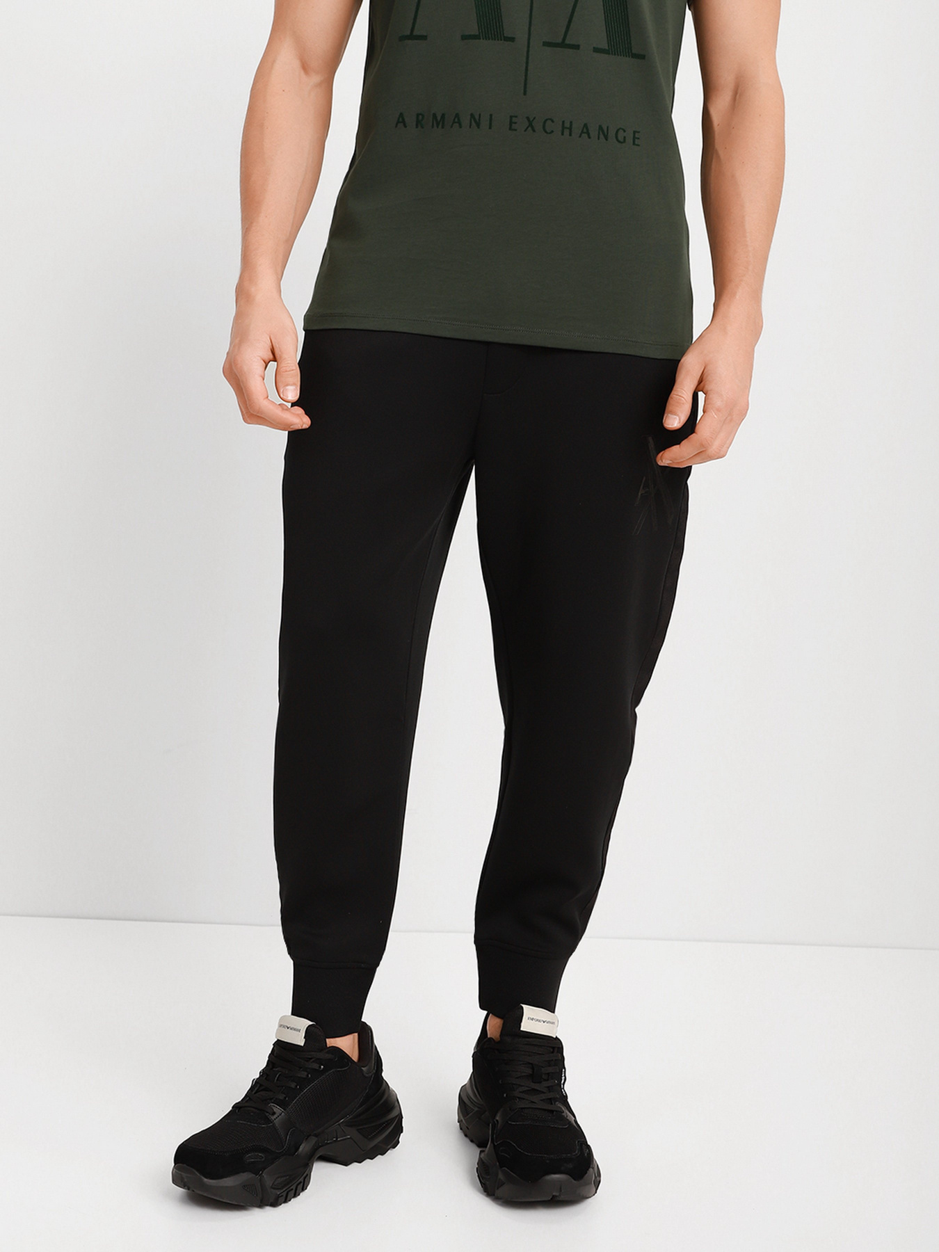 Штаны спортивные Armani Exchange модель 6KZPLR-ZJKQZ-1200 Фото