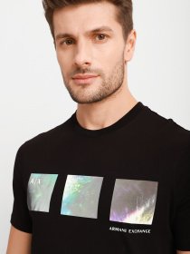 Футболки і поло Armani Exchange модель 6KZTLE-ZJH4Z-1200 Фото