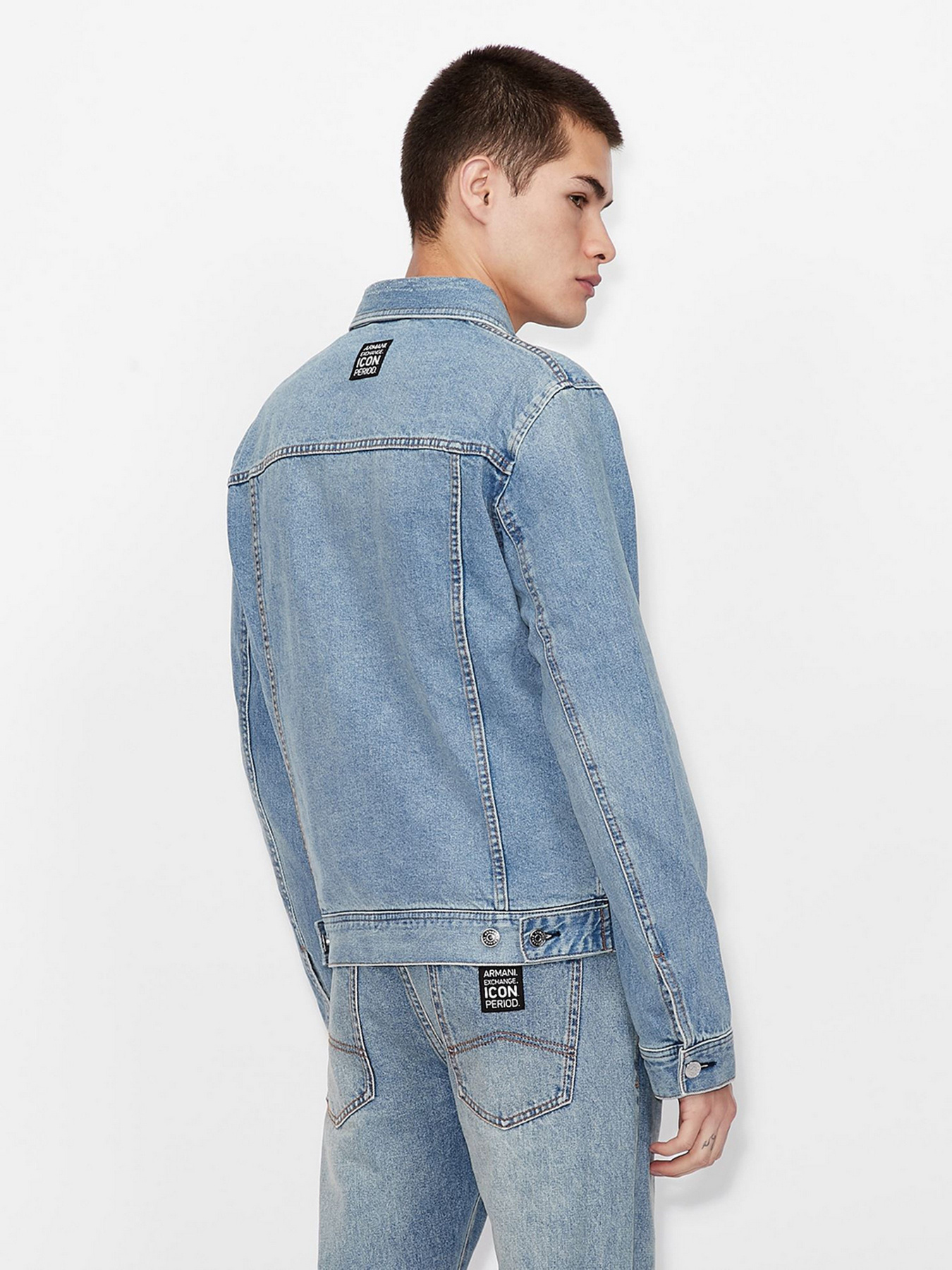 Джинсова куртка Armani Exchange Модель 8NZBP4-Z1P1Z-1500 Фото