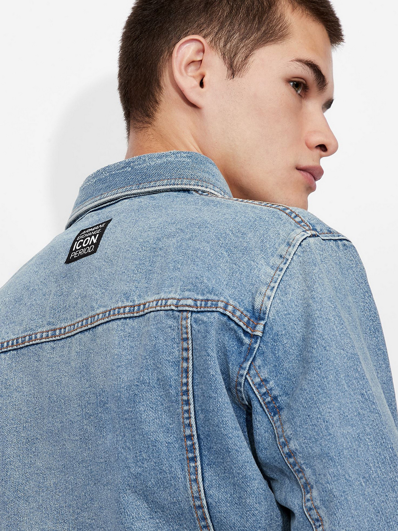 Джинсова куртка Armani Exchange модель 8NZBP4-Z1P1Z-1500 Фото