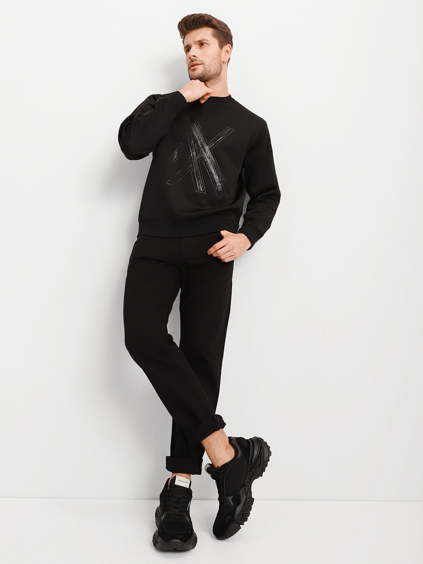 Прямые джинсы Armani Exchange Straight модель 8NZJ16-Z1SBZ-1200 Фото