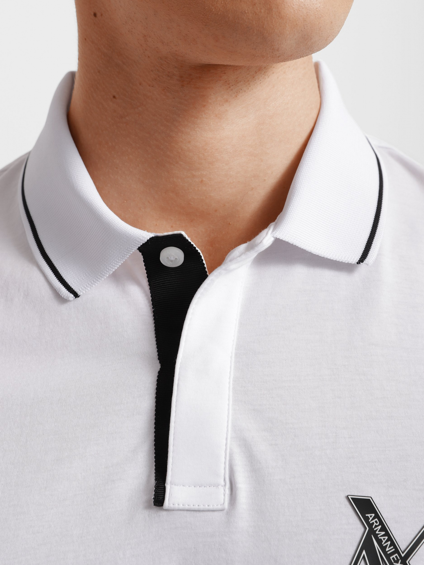 Поло Armani Exchange модель 3KZFLA-ZJ9AZ-1100 Фото