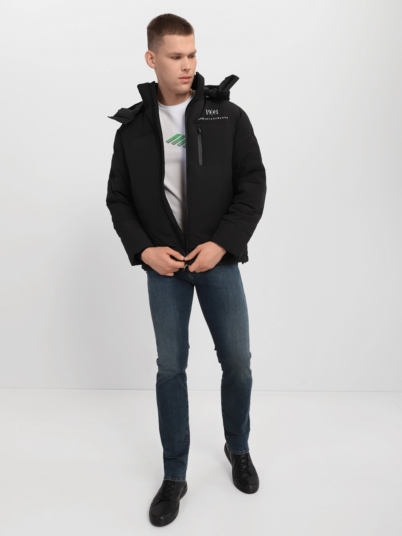 Зимова куртка Armani Exchange модель 6KZB12-ZNICZ-1200 Зимова куртка Armani Exchange модель 6KZB12-ZNICZ-1200 Фото