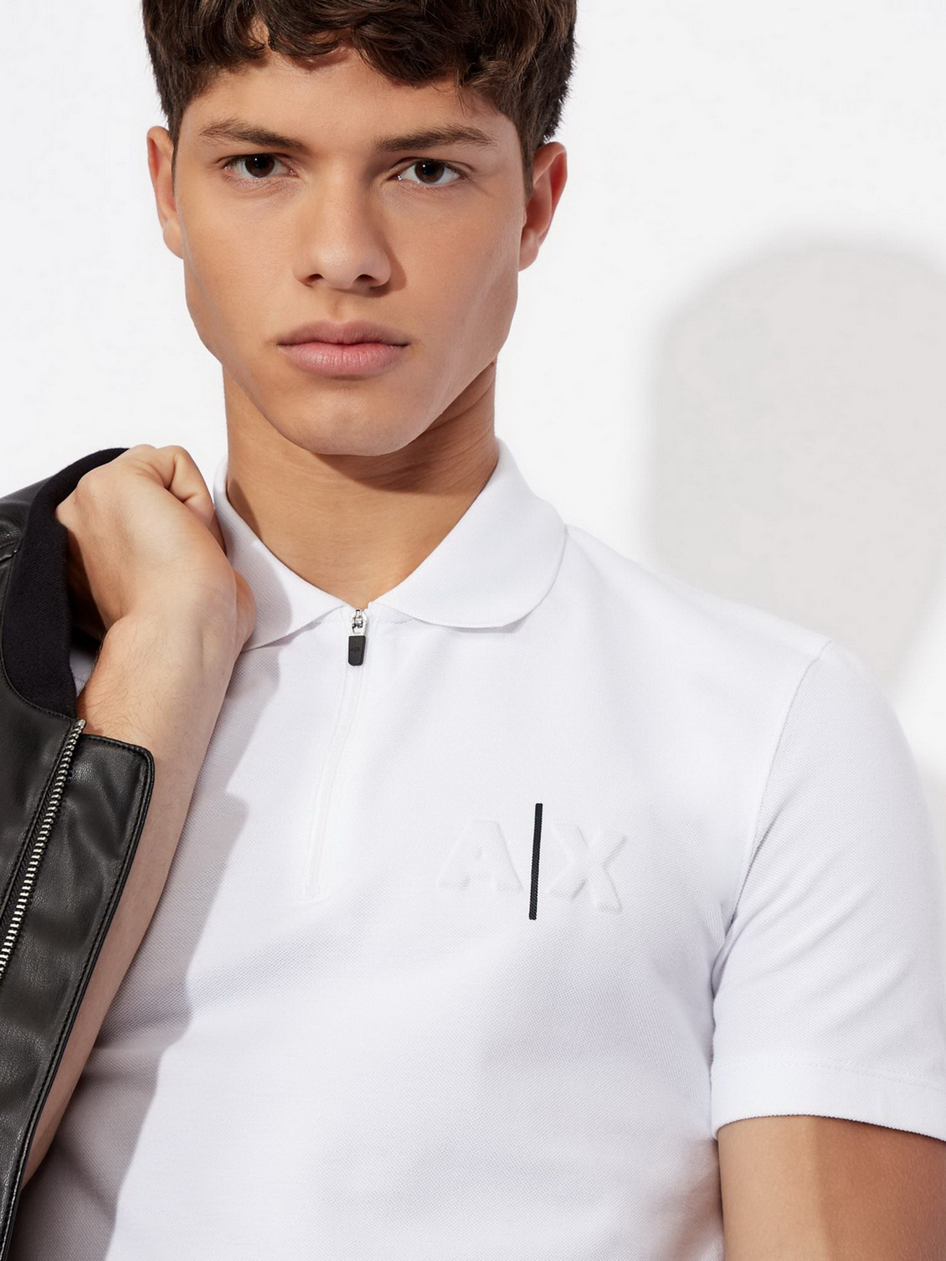 Поло Armani Exchange модель 6KZFFK-ZJL4Z-1100 Фото