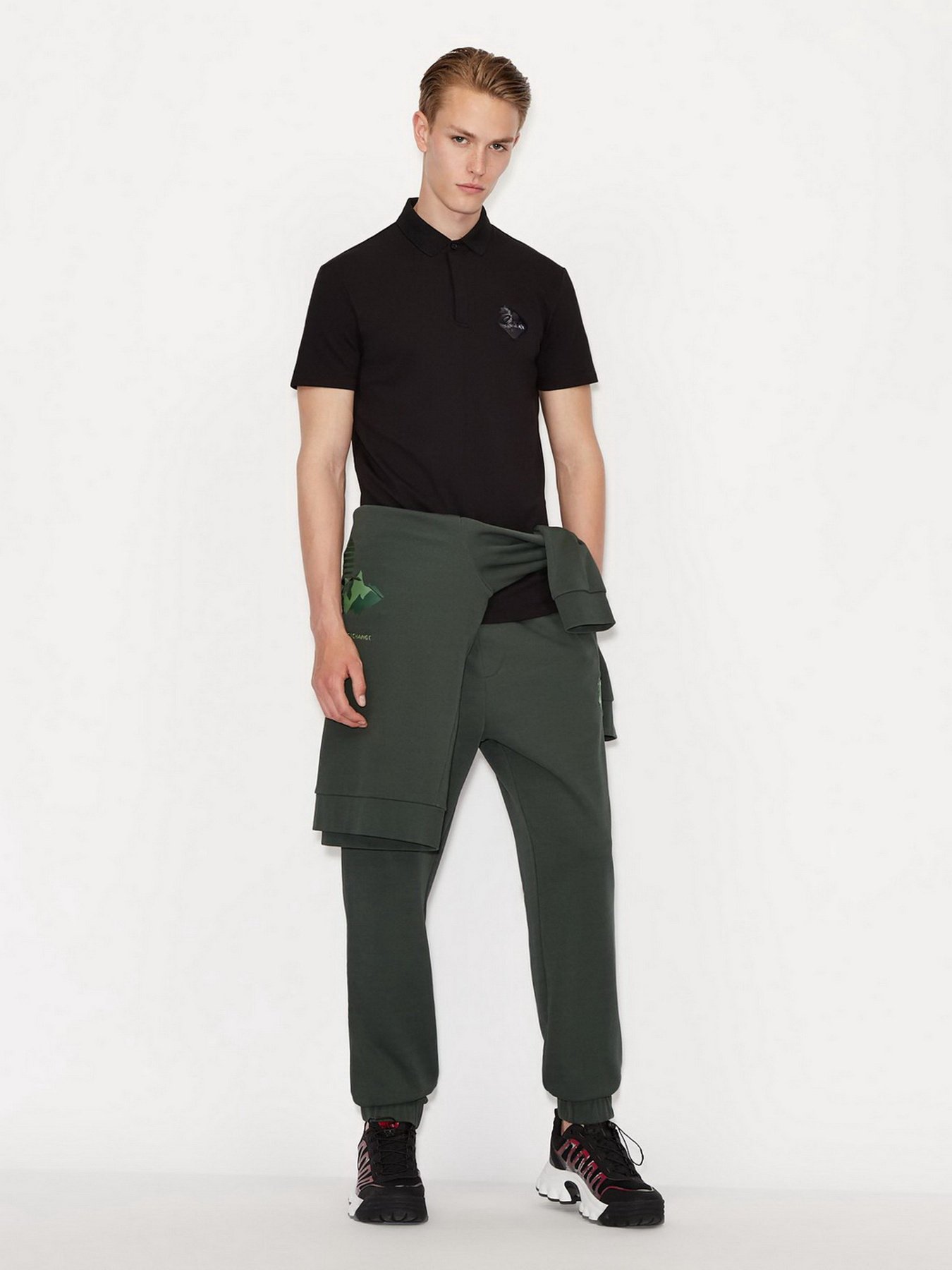 Штаны спортивные Armani Exchange модель 6KZPFU-ZJ2RZ-1863 Фото