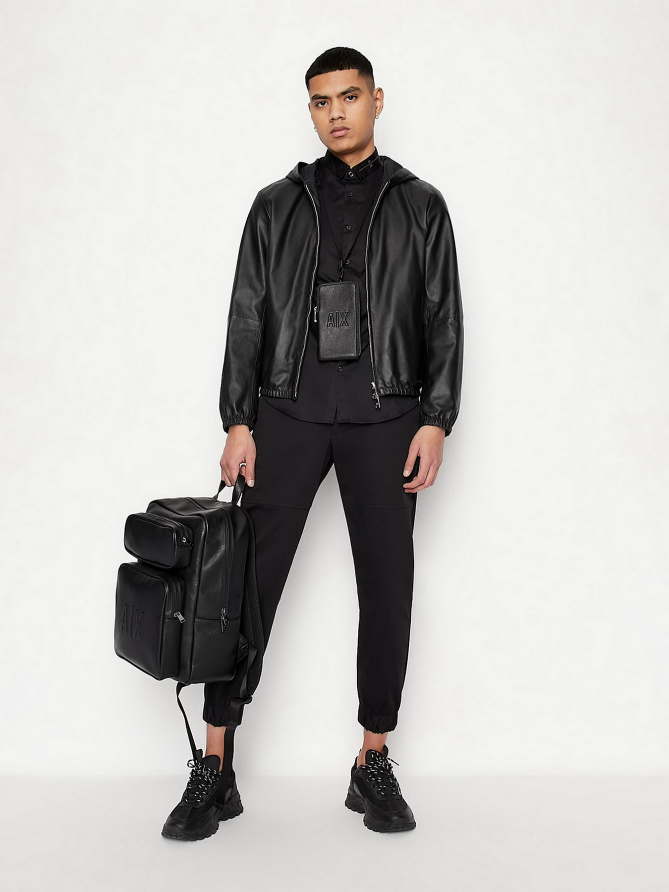 Рубашка повседневная Armani Exchange модель 3LZC41-ZNAUZ-1200 Фото