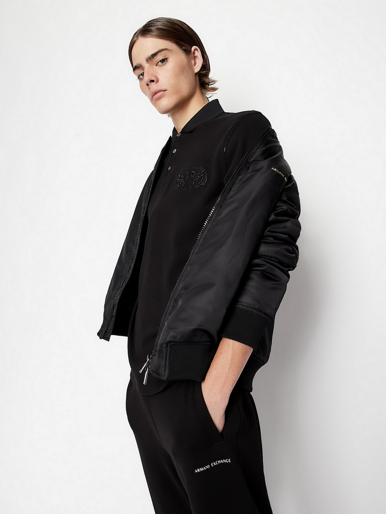 Поло Armani Exchange модель 3LZFGG-ZJM5Z-1200 Фото