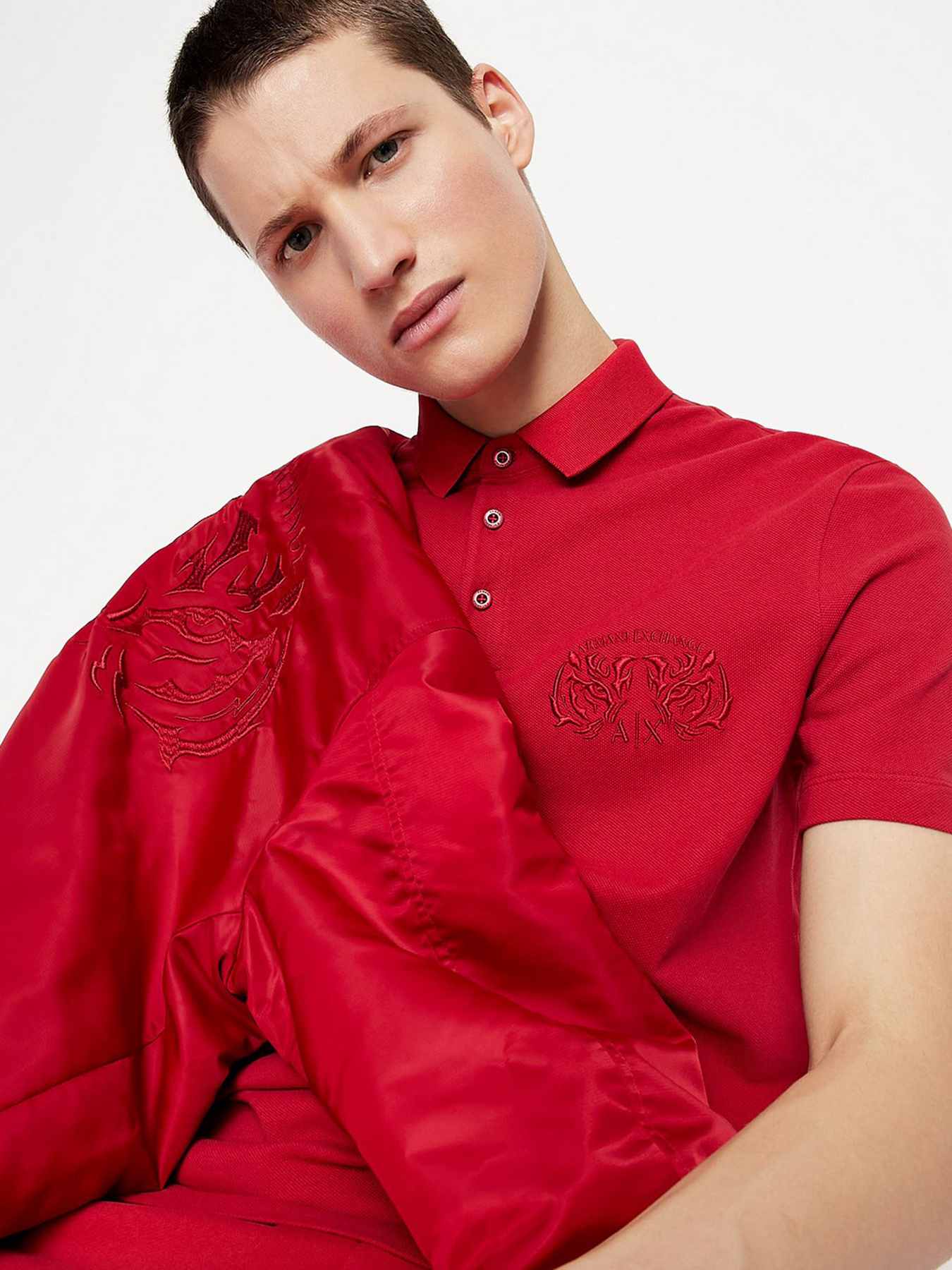 Поло Armani Exchange модель 3LZFGG-ZJM5Z-1435 Фото