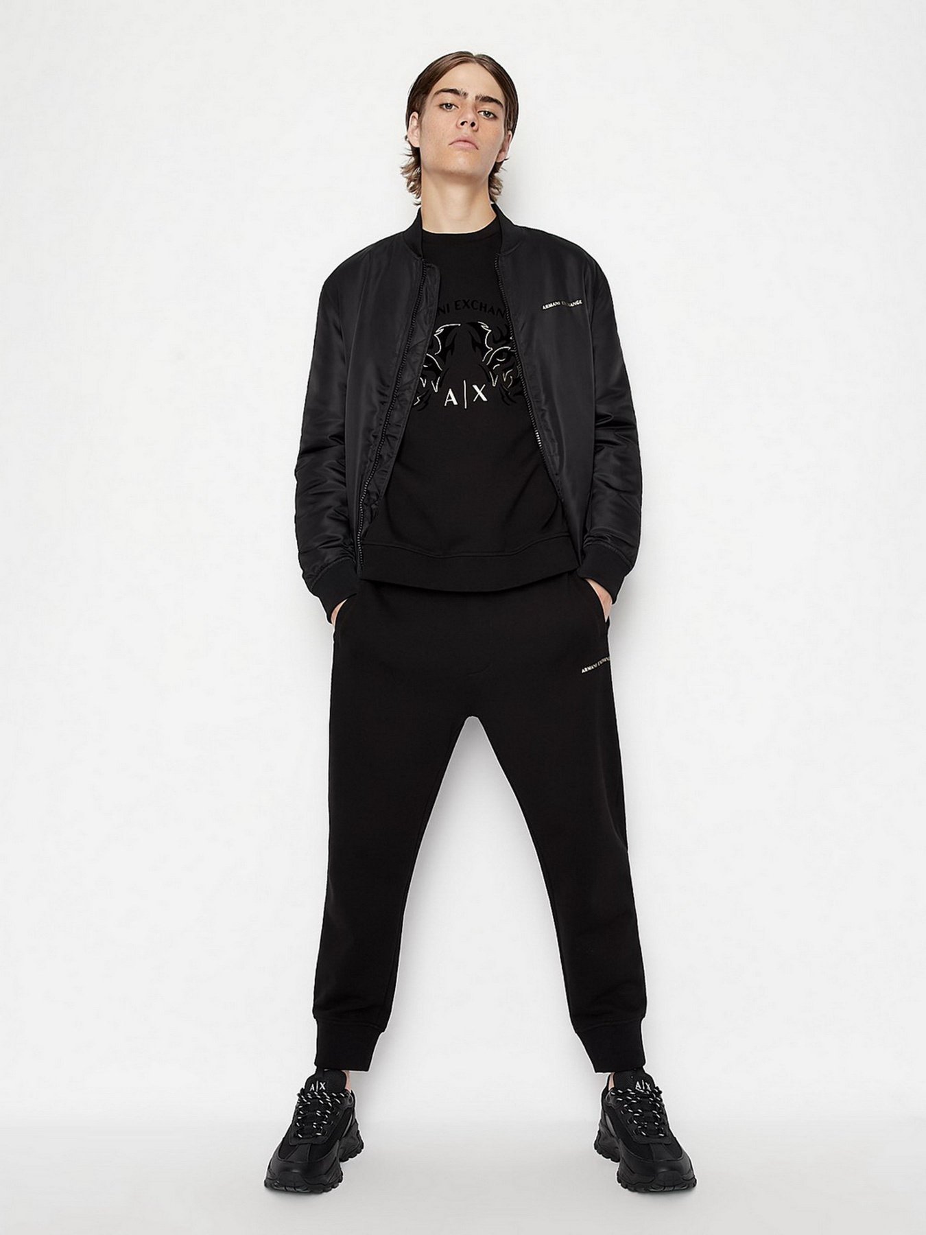 Свитшот Armani Exchange модель 3LZMGG-ZJ1ZZ-1200 Фото