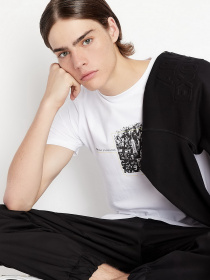 Футболка Armani Exchange модель 3LZTFC-ZJE6Z-1100 Футболка Armani Exchange модель 3LZTFC-ZJE6Z-1100 Фото